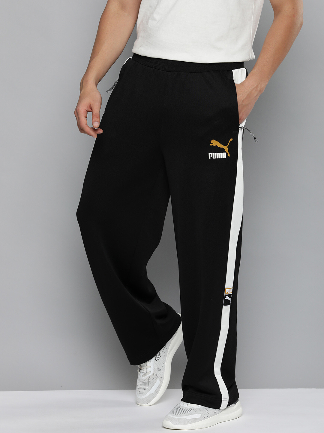 

Puma Men T7 Track Pants, Black