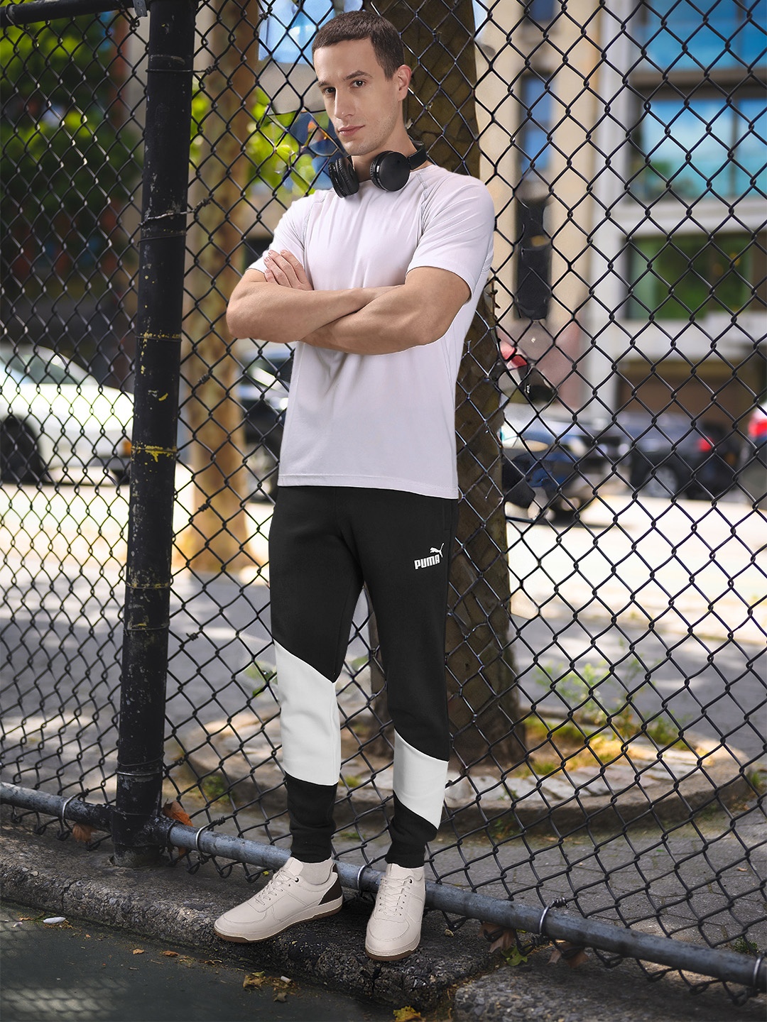 

Puma Men POWER Cat Track Pants, Black