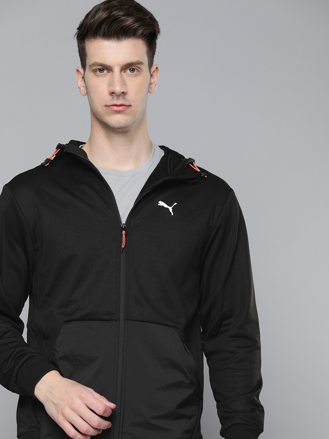 

Puma Open Road Outdoor Hoodie Sporty Jacket, Black