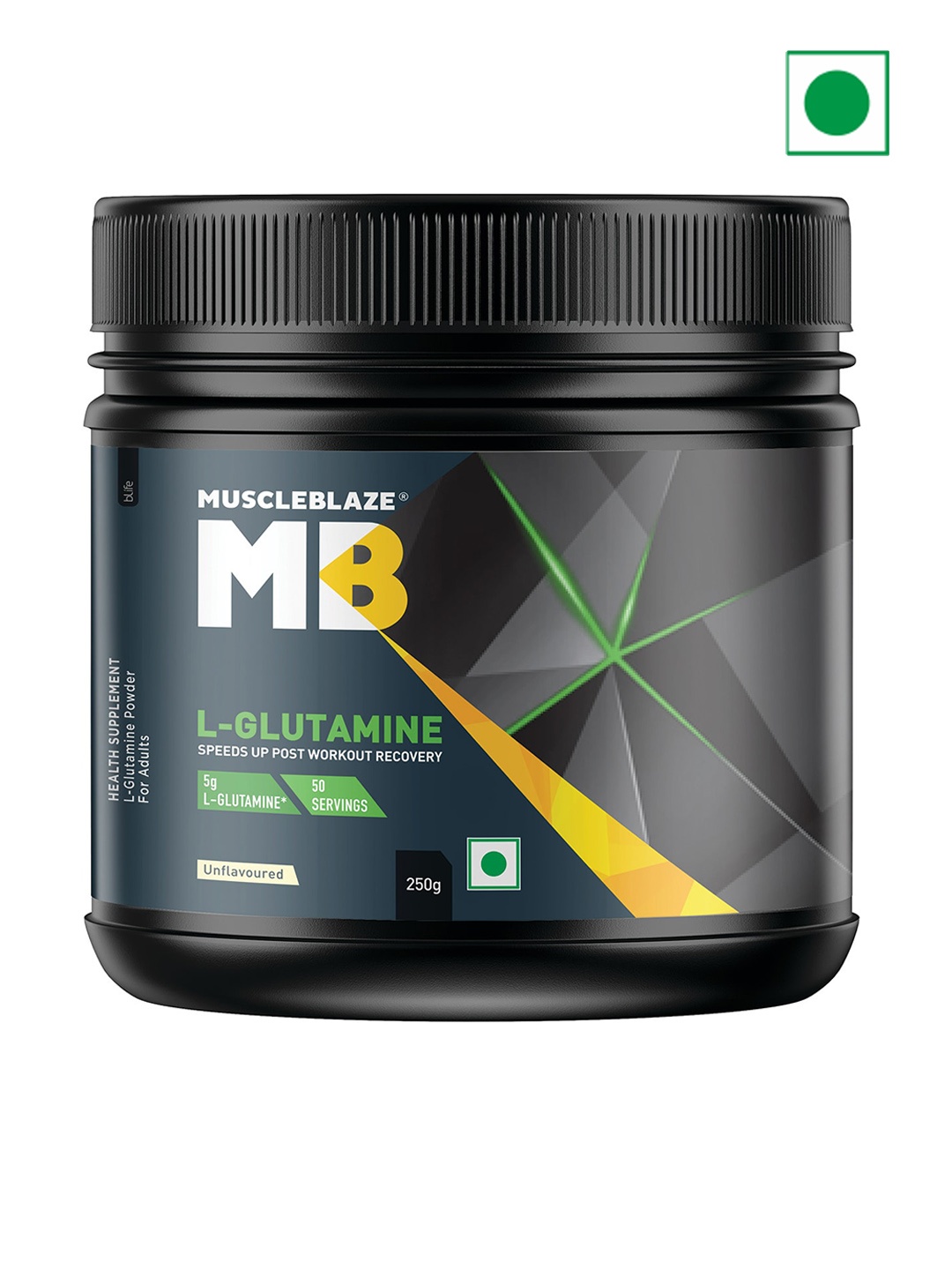 

MuscleBlaze L- Glutamine For Post Workout Recovery - 250g, White