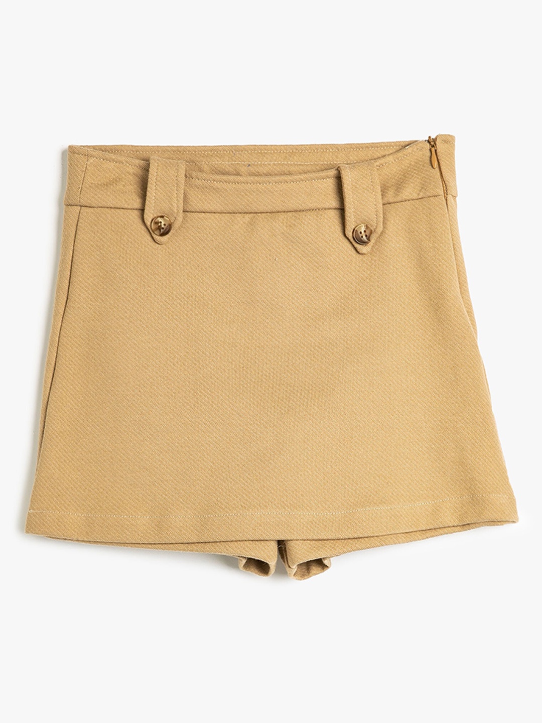 

Koton Girls Mid Rise Skorts, Brown