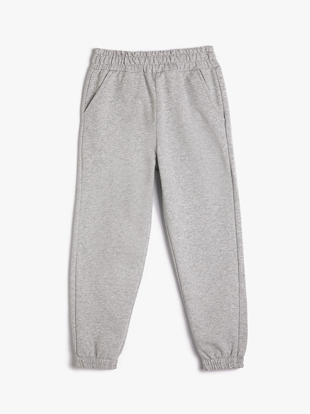 

Koton Girls Mid-Rise Joggers, Grey