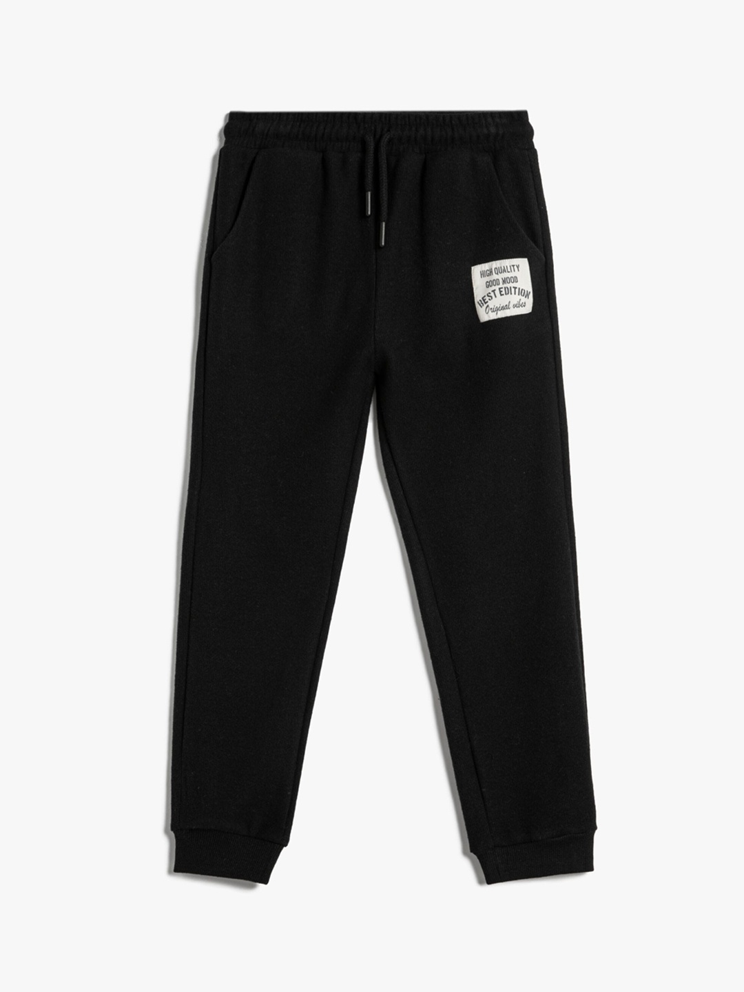 

Koton Boys Mid Rise Joggers, Black