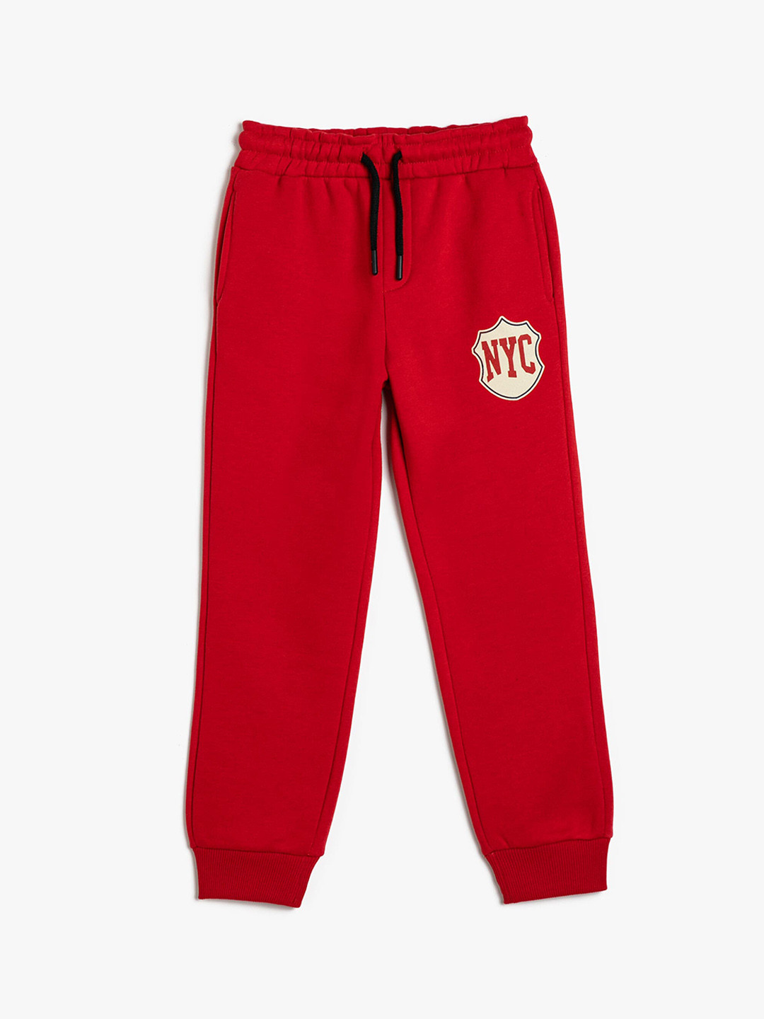 

Koton Boys Mid Rise Joggers, Red