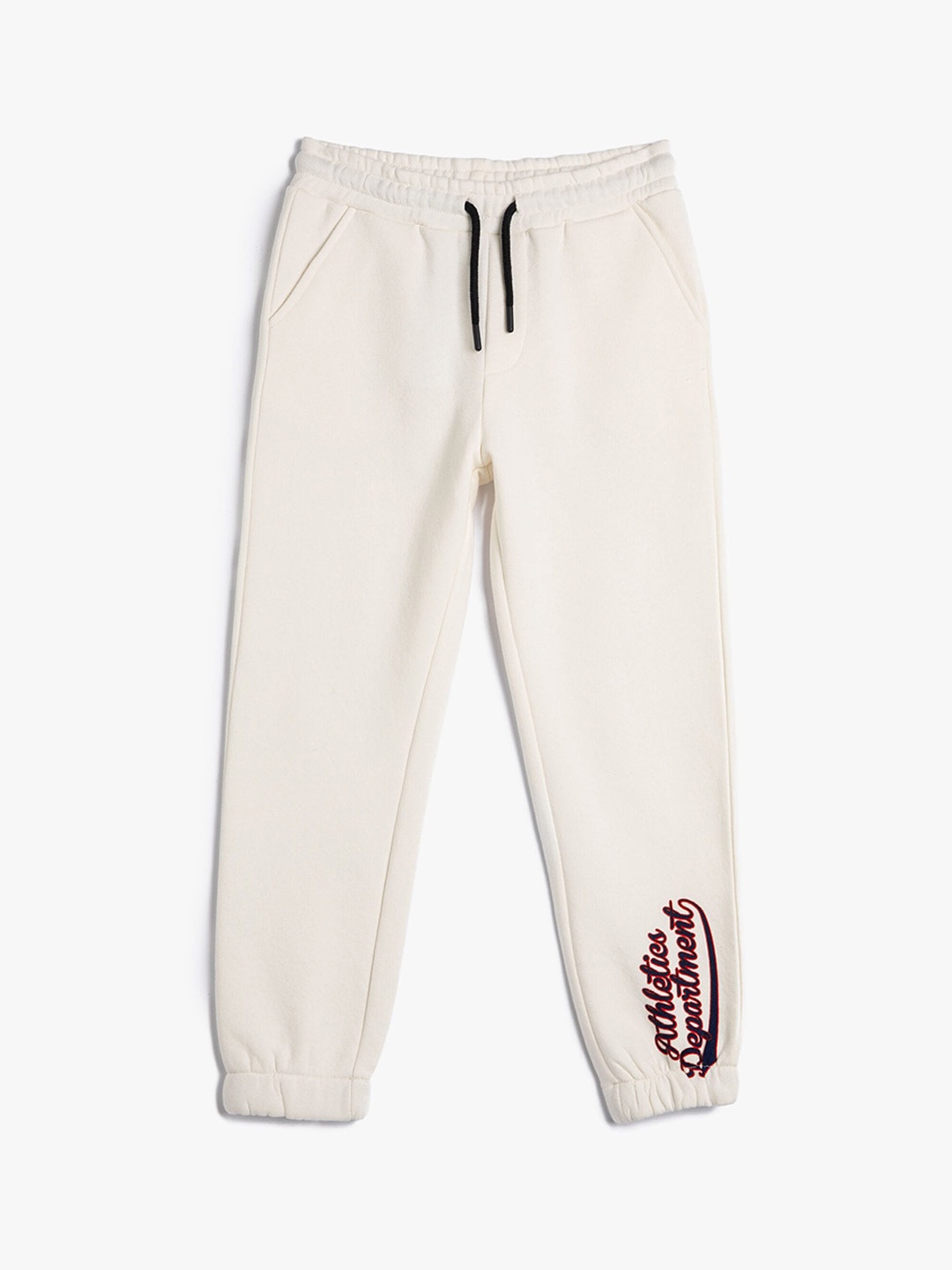 

Koton Boys Typography Printed Joggers, White