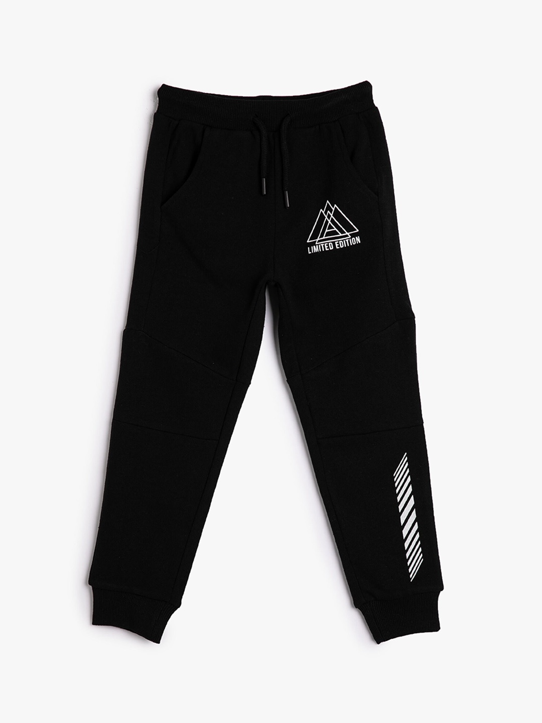 

Koton Boys Mid-Rise Joggers, Black