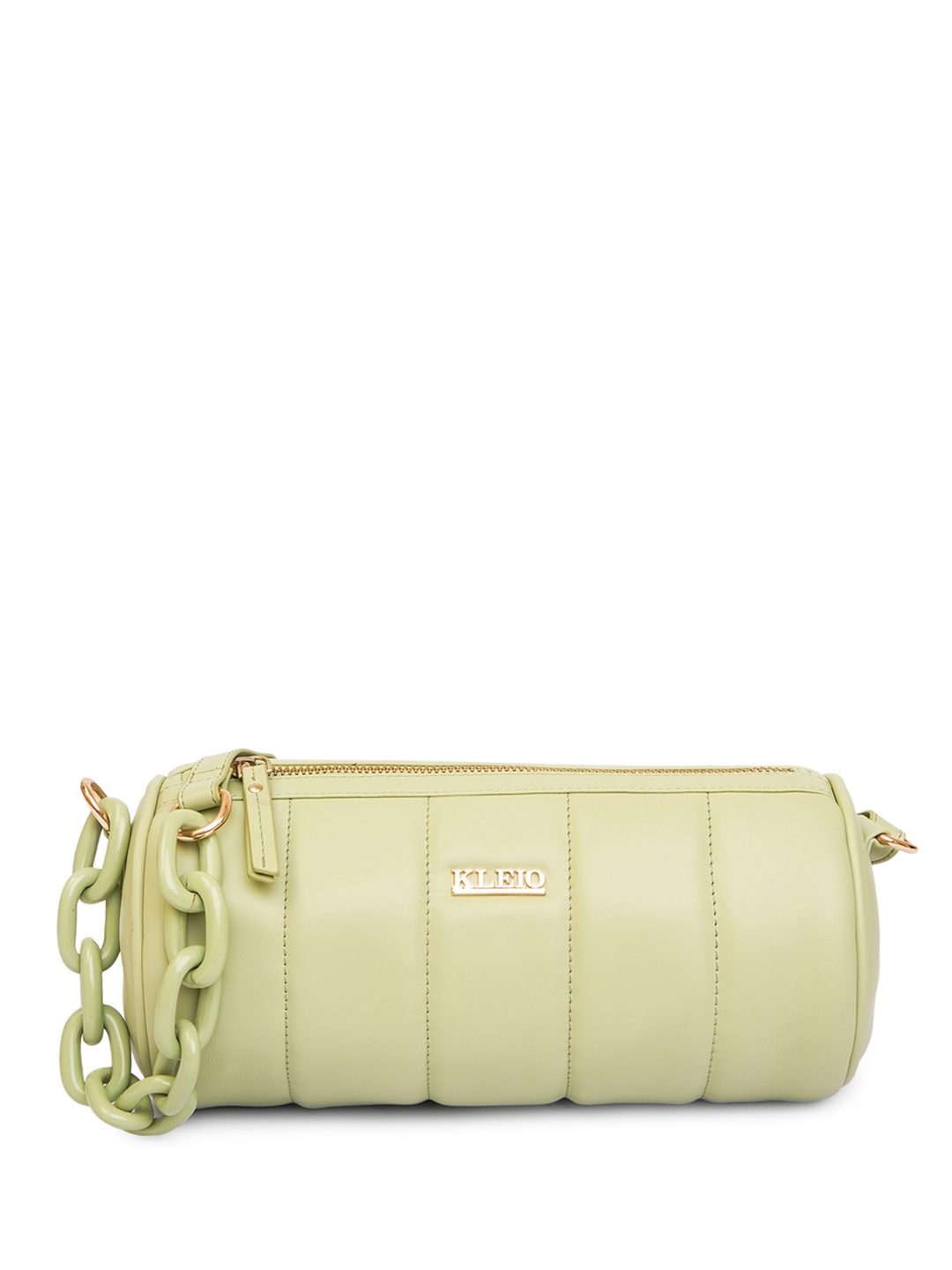 

KLEIO PU Swagger Sling Bag, Green