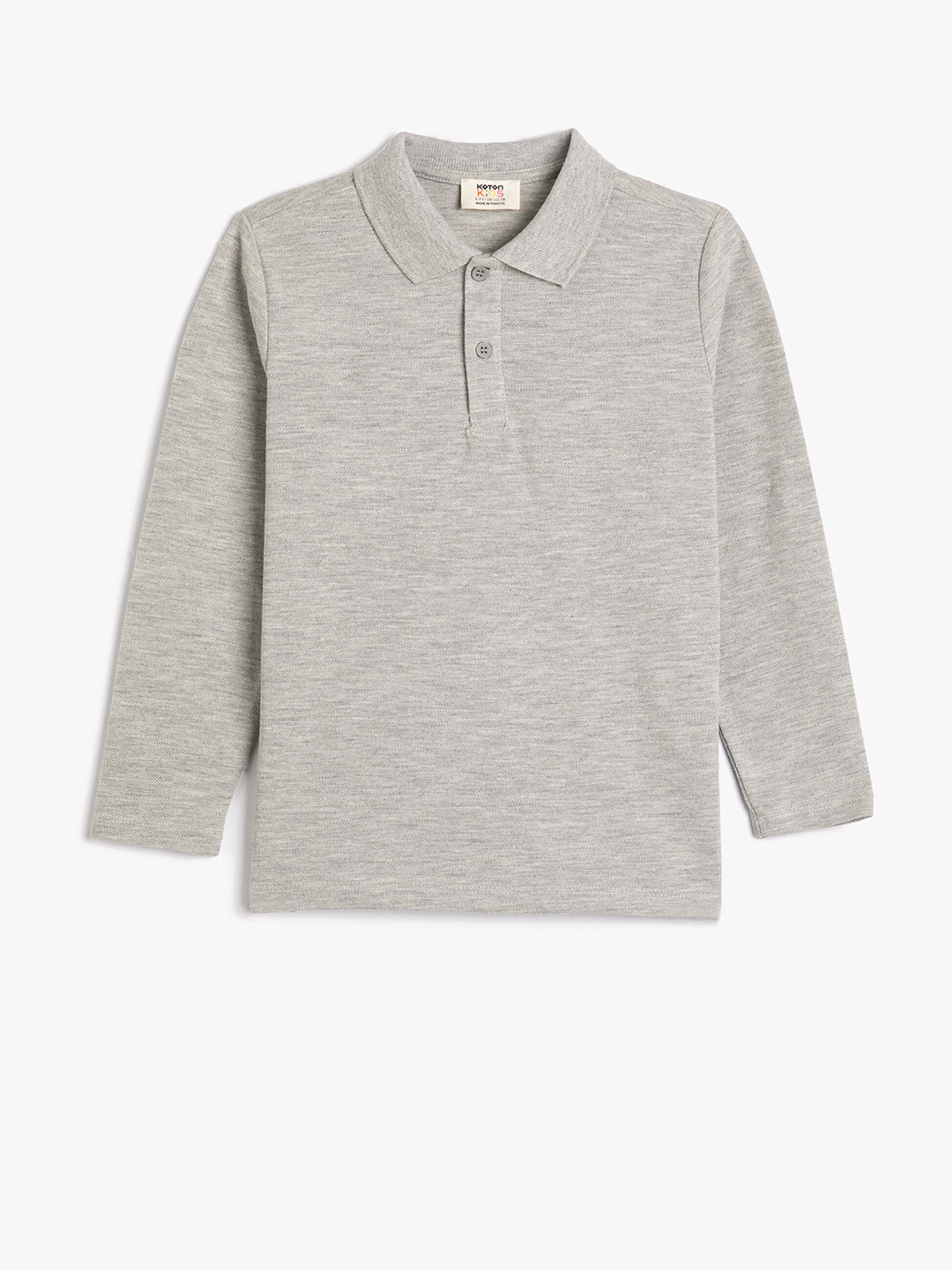 

Koton Boys Polo Collar T-shirt, Grey