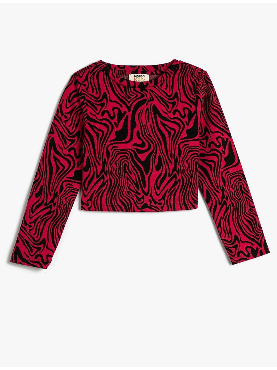 

Koton Girls Abstract Printed T-Shirt, Red