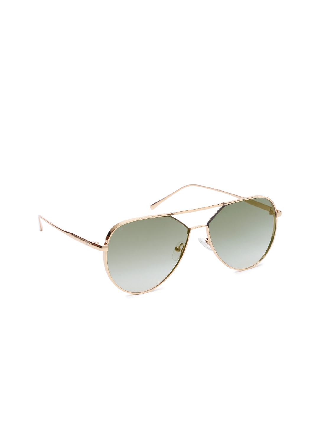 

French Connection Men Aviator Sunglasses FC 7419 C1 S, Green