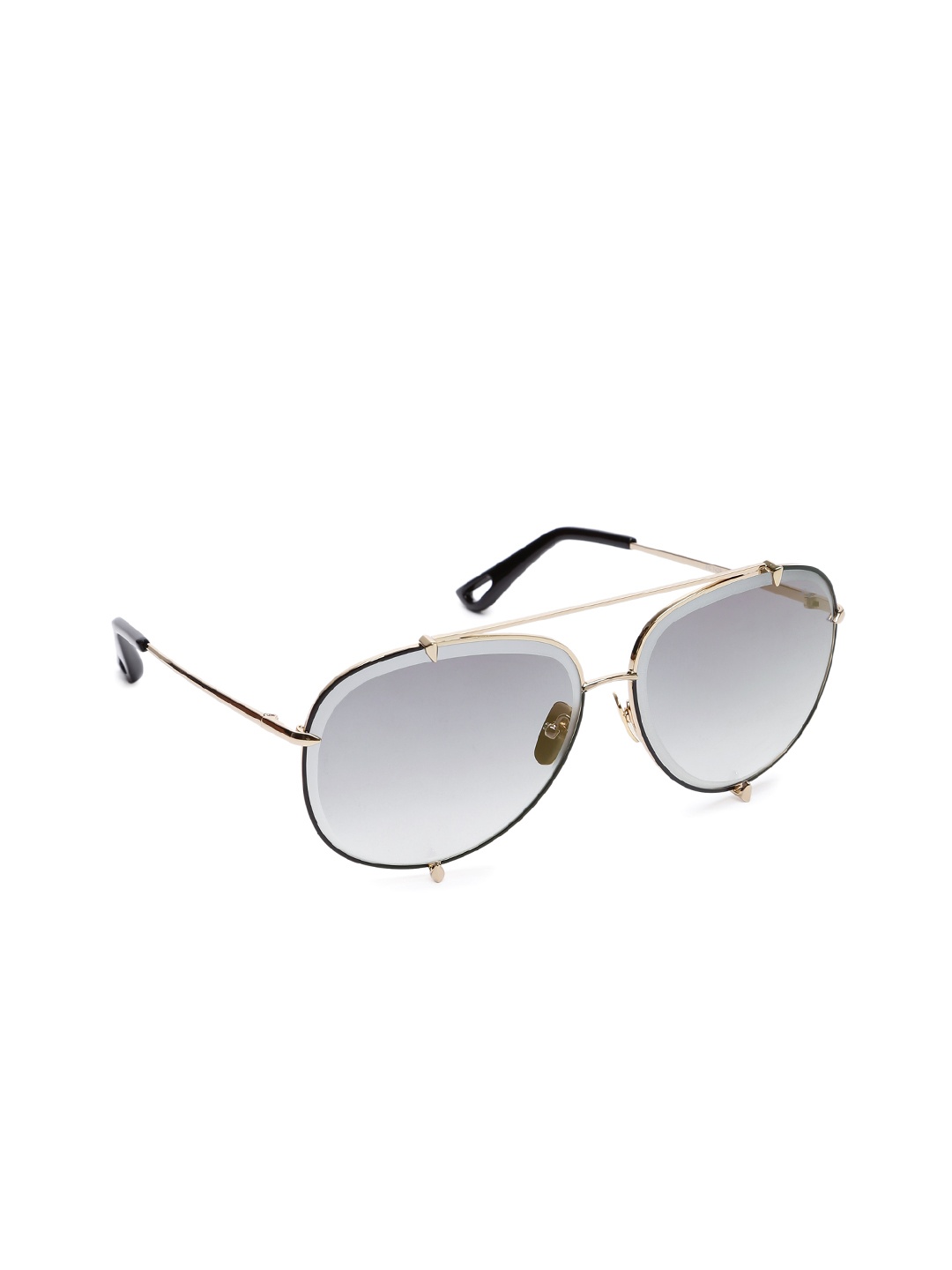 

French Connection Men Aviator Sunglasses FC 7429 C1 S, Grey