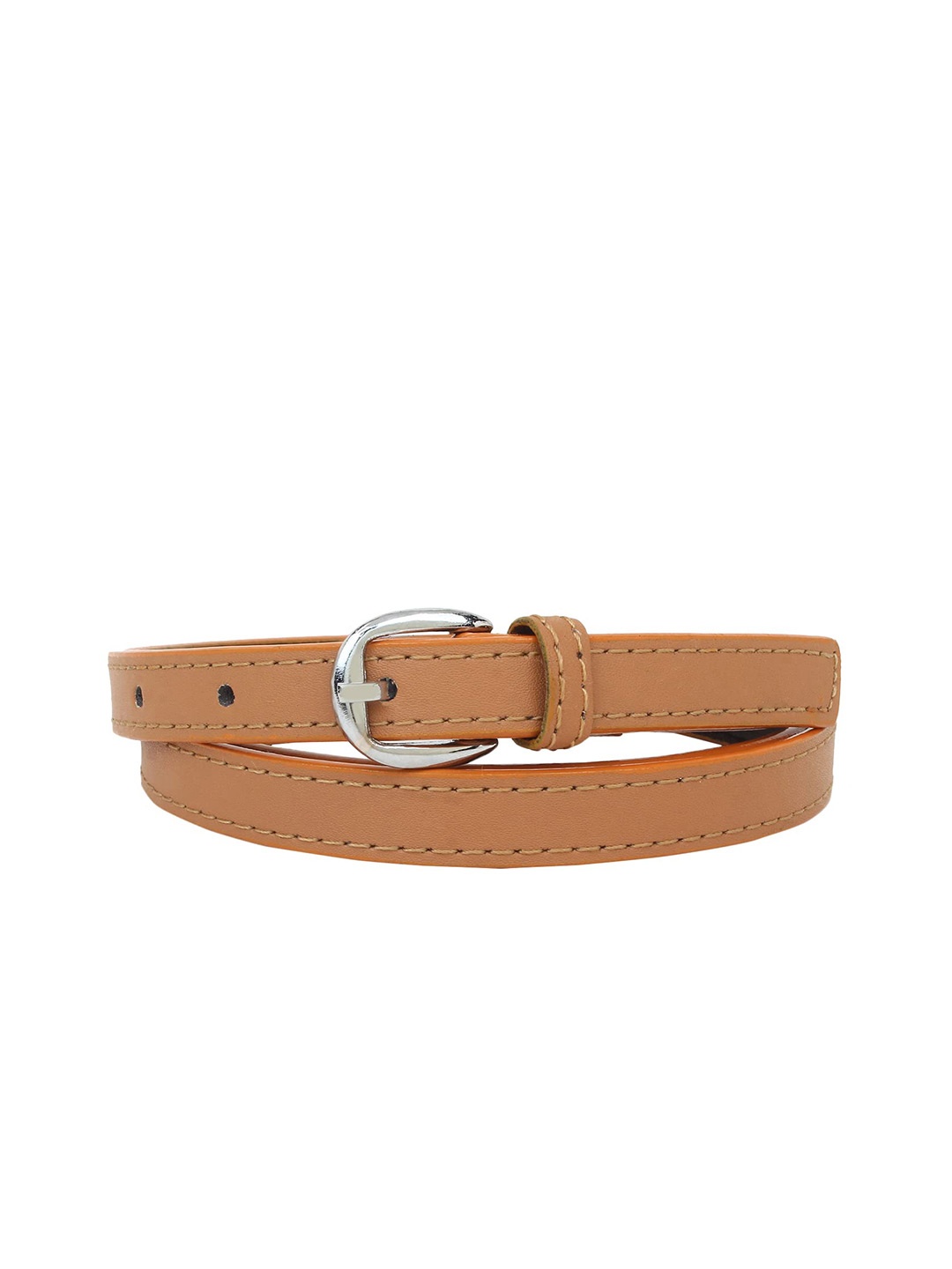 

Zacharias Women Casual Slim Belt, Tan