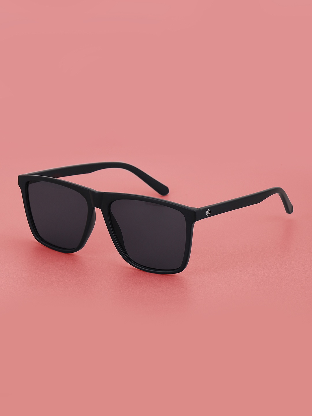 

Carlton London Unisex Black Lens Wayfarer Sunglasses with UV Protected Lens CLSM270