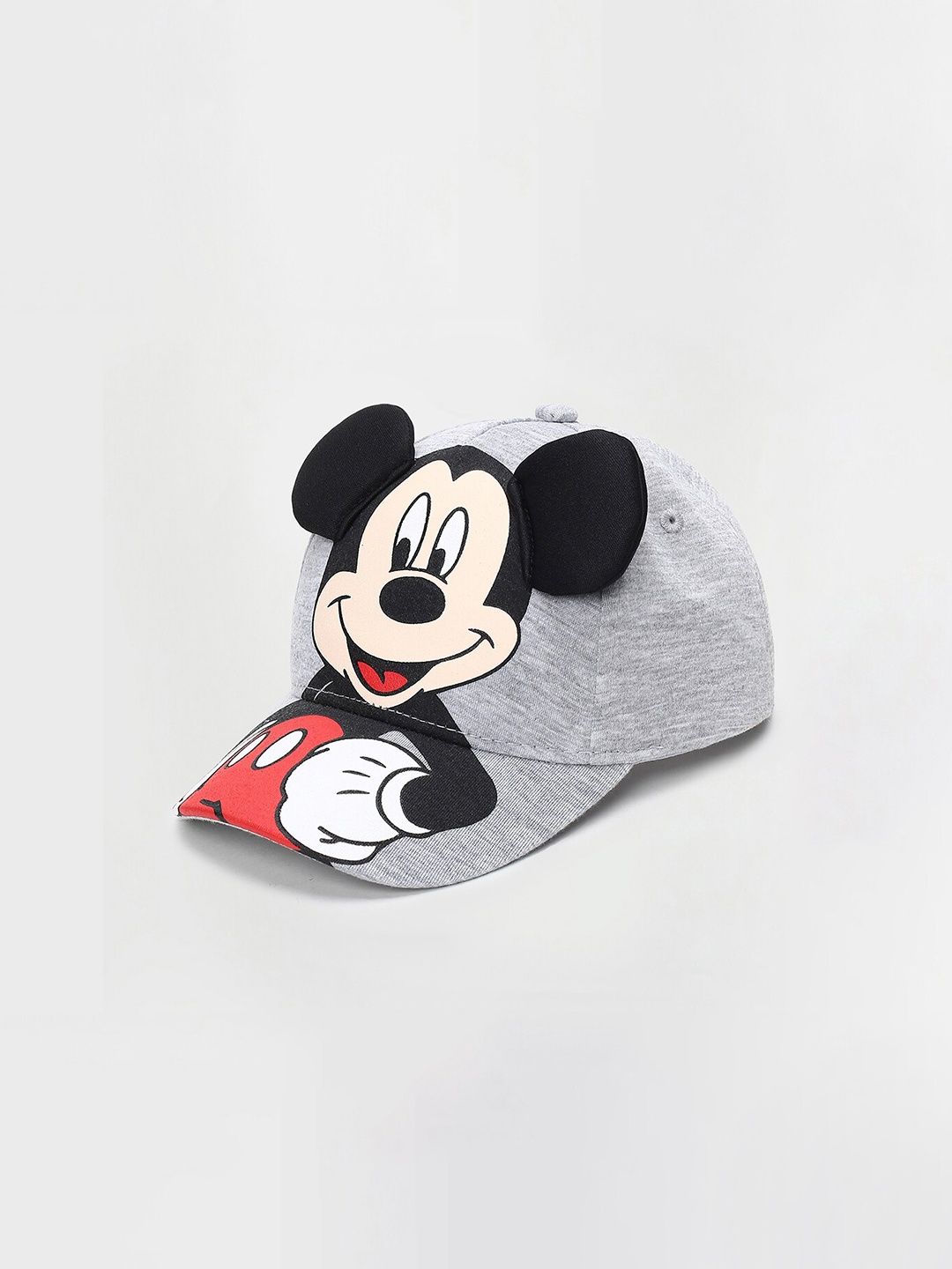

max Boys Mickey Mouse Printed Baseball Cap, Black
