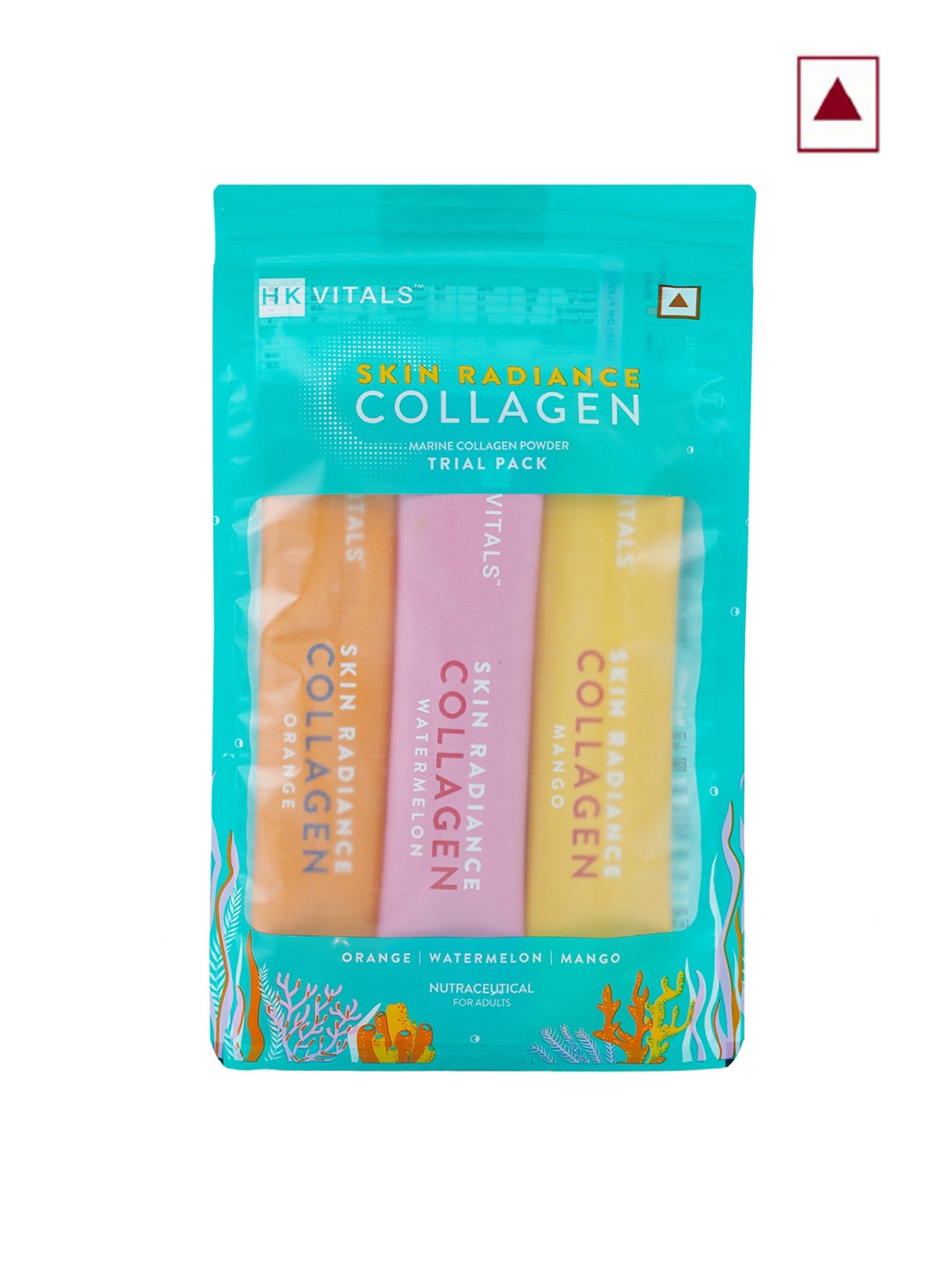

HK VITALS Skin Radiance Collagen Supplement With Biotin - 3 Sachets, Multi