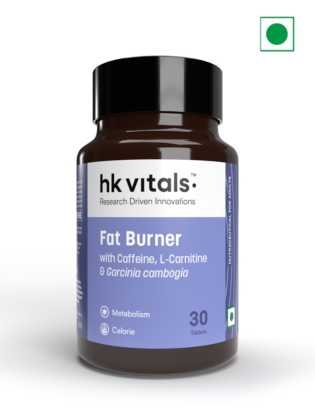 

HK VITALS Fat Burner For Weight Management - 30 Tablets, White