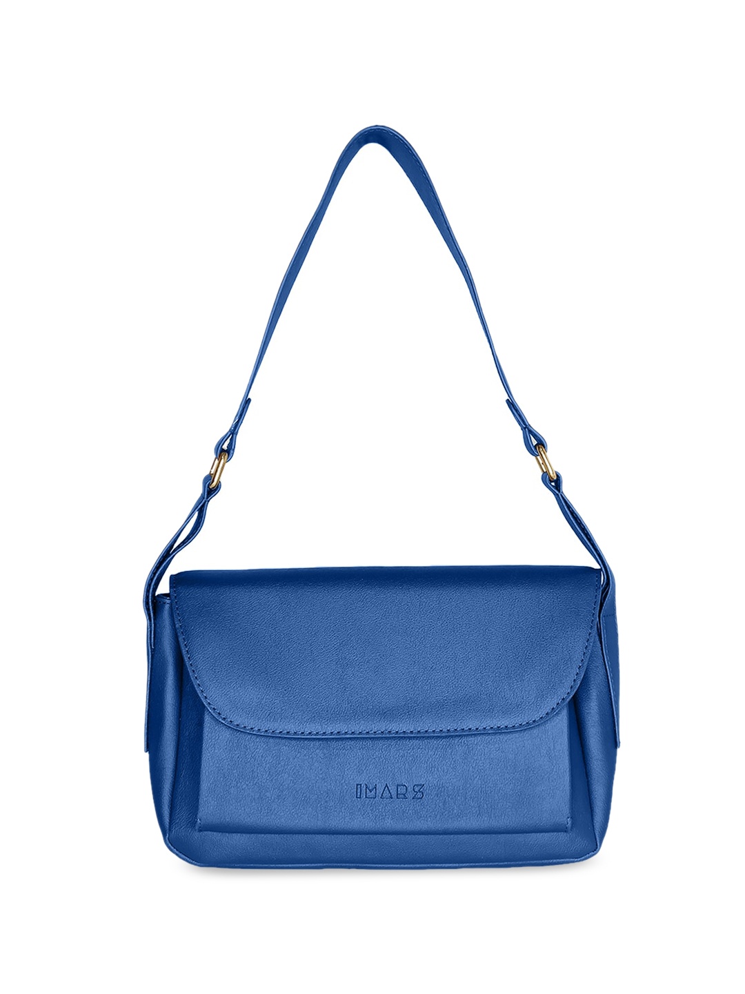 

IMARS Textured Structured Handheld Bag, Blue