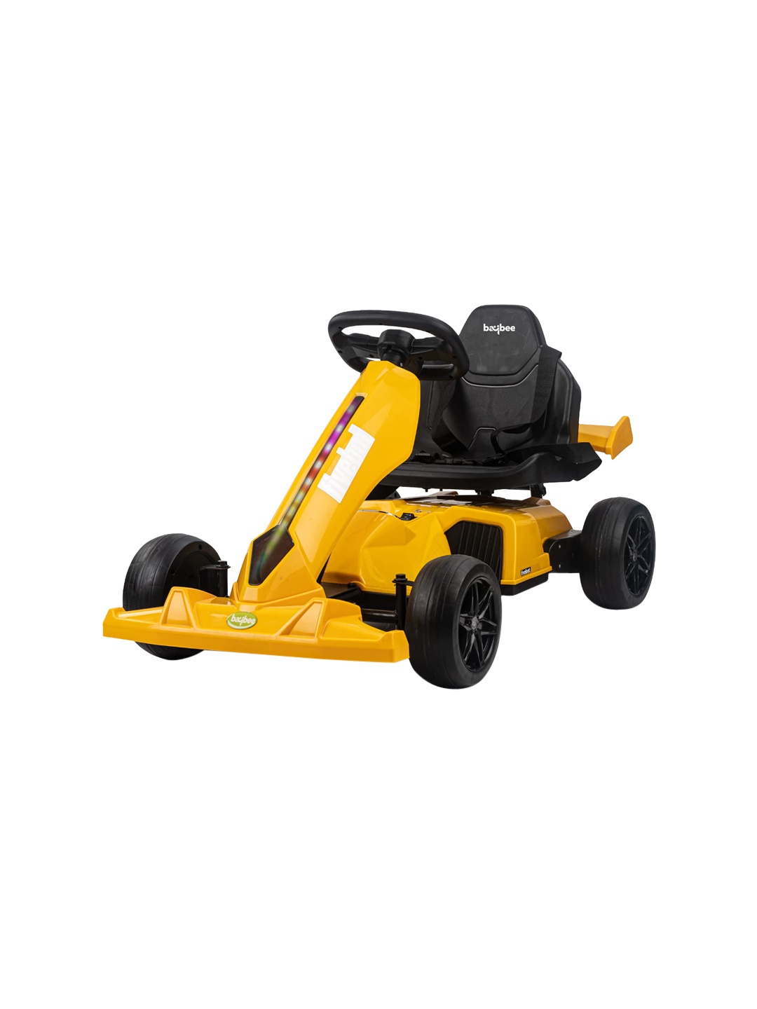 

BAYBEE Mordor Electric Go Kart Battery Operated Car, Yellow