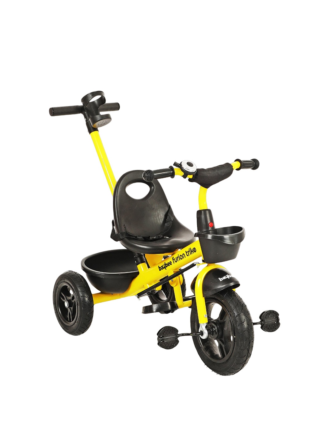 

BAYBEE Kids 2 In 1 Tricycle, Yellow