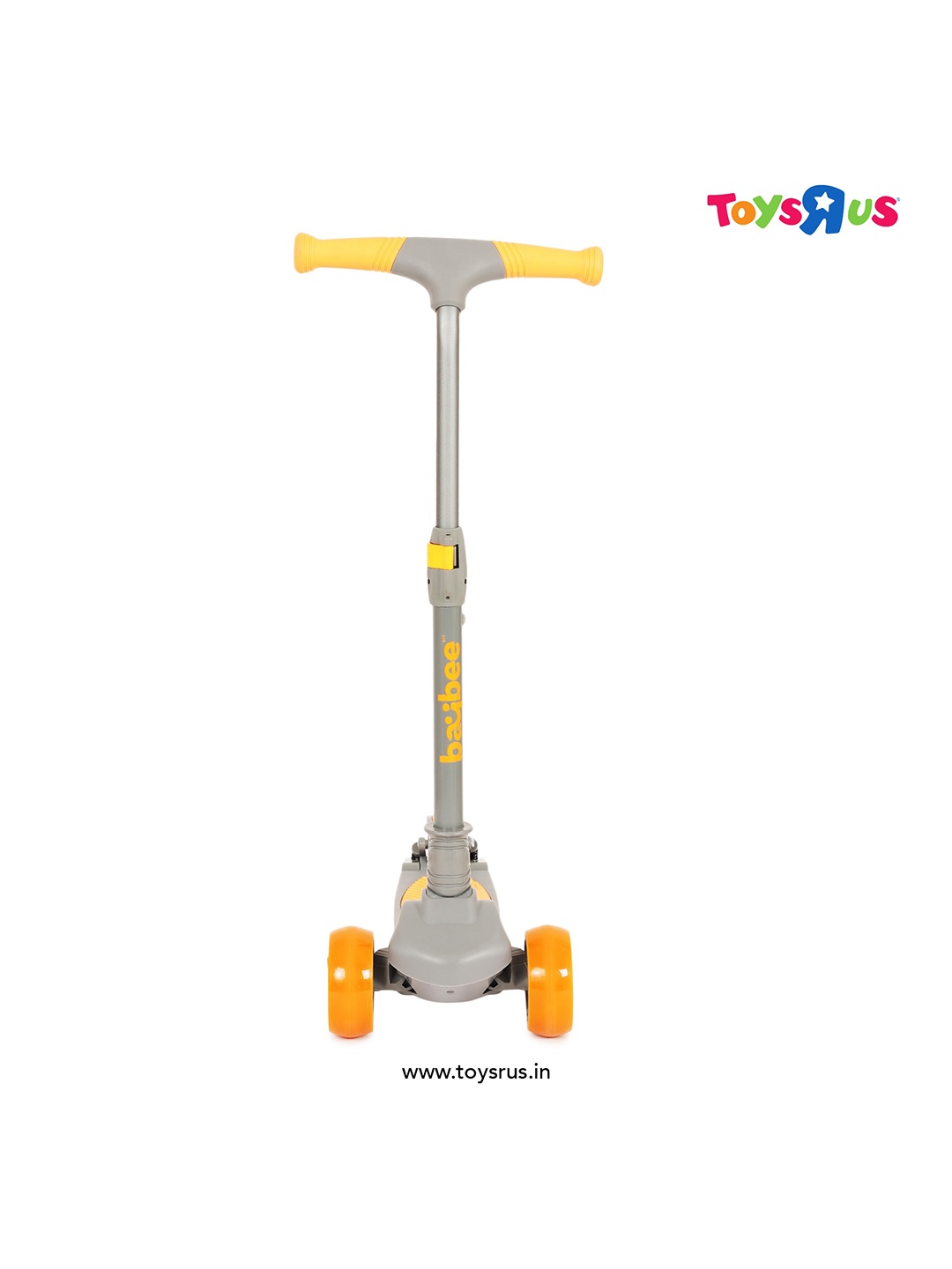 

BAYBEE Kids 3 Wheel Scooter, Yellow