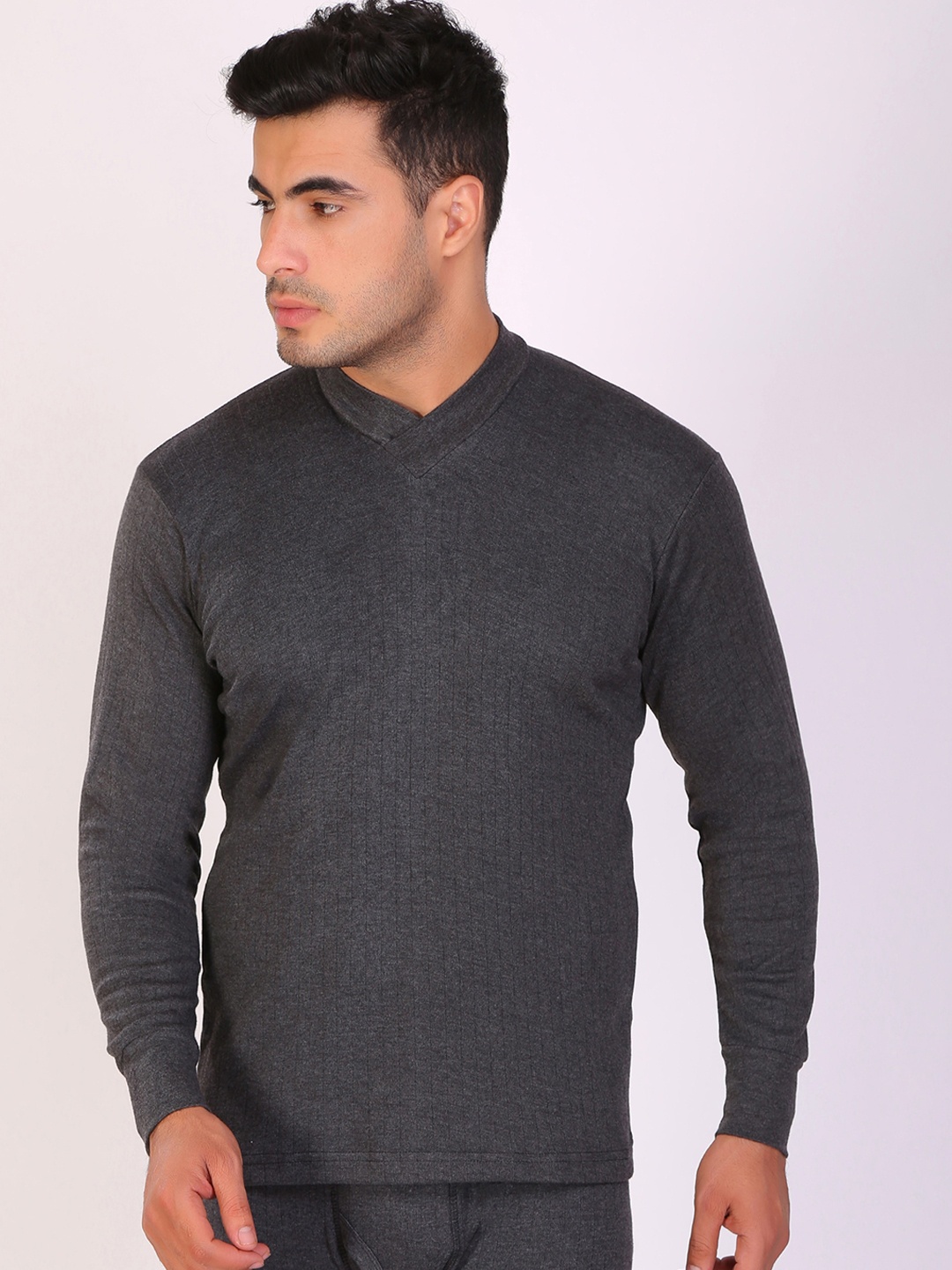 

T.T. Anthra Slim Fit Thermal Top, Charcoal