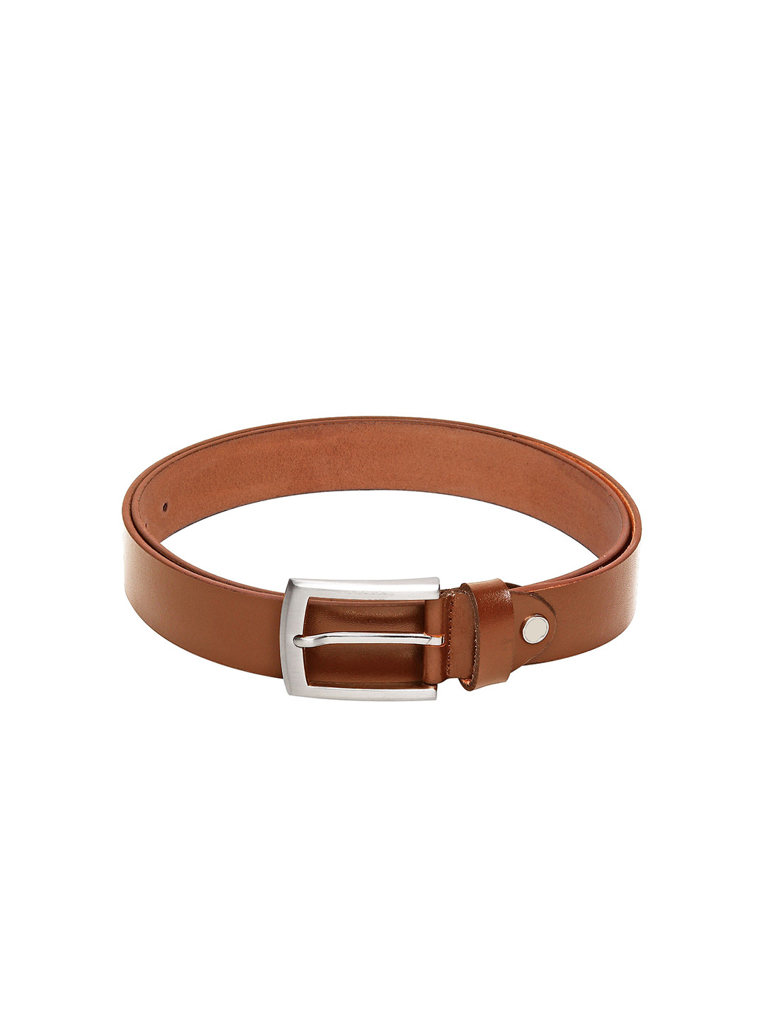 

Roadster Men Leather Casual Belt, Tan