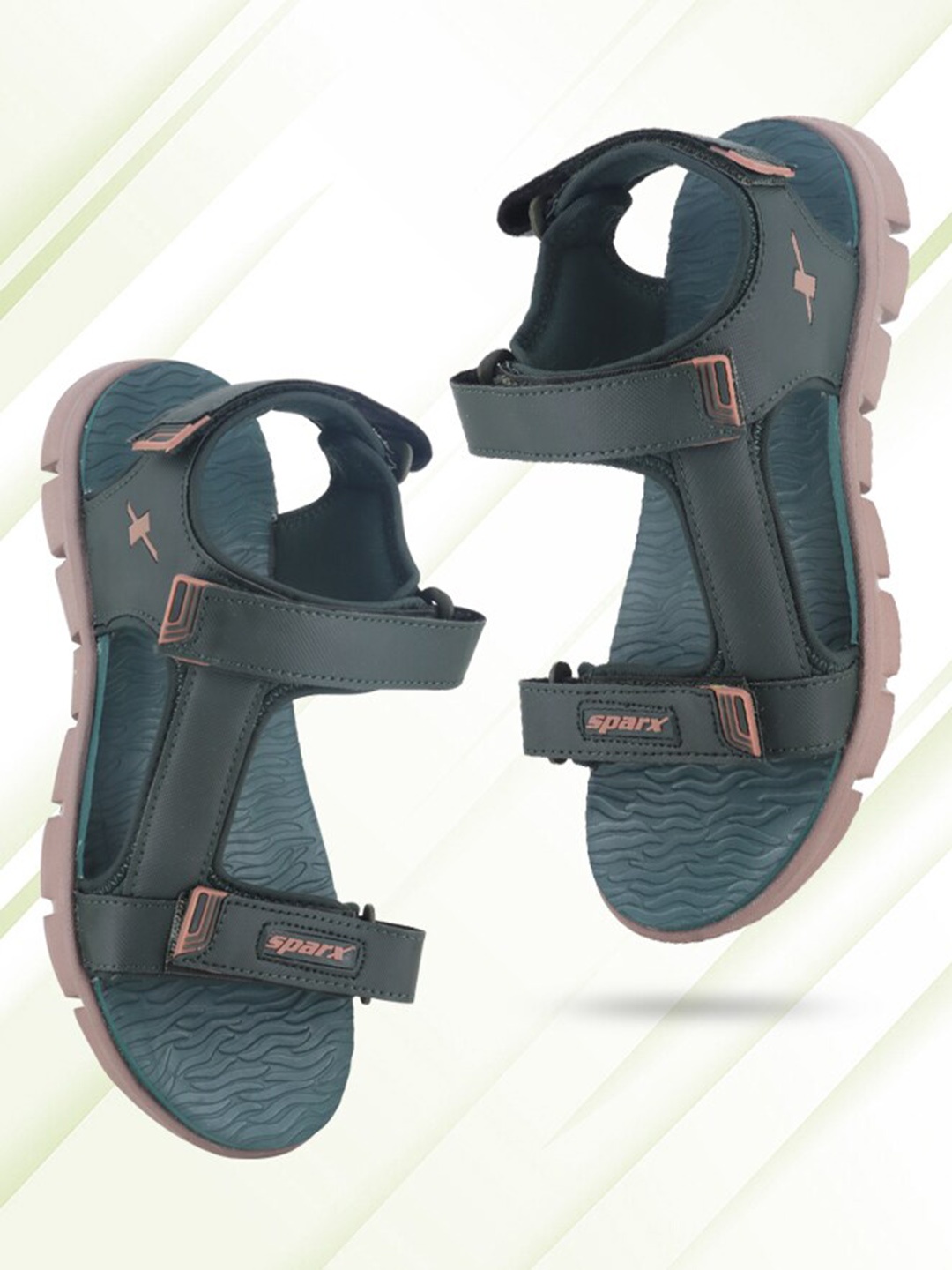 

Sparx Men Brand Logo Detail Sports Sandal, Navy blue