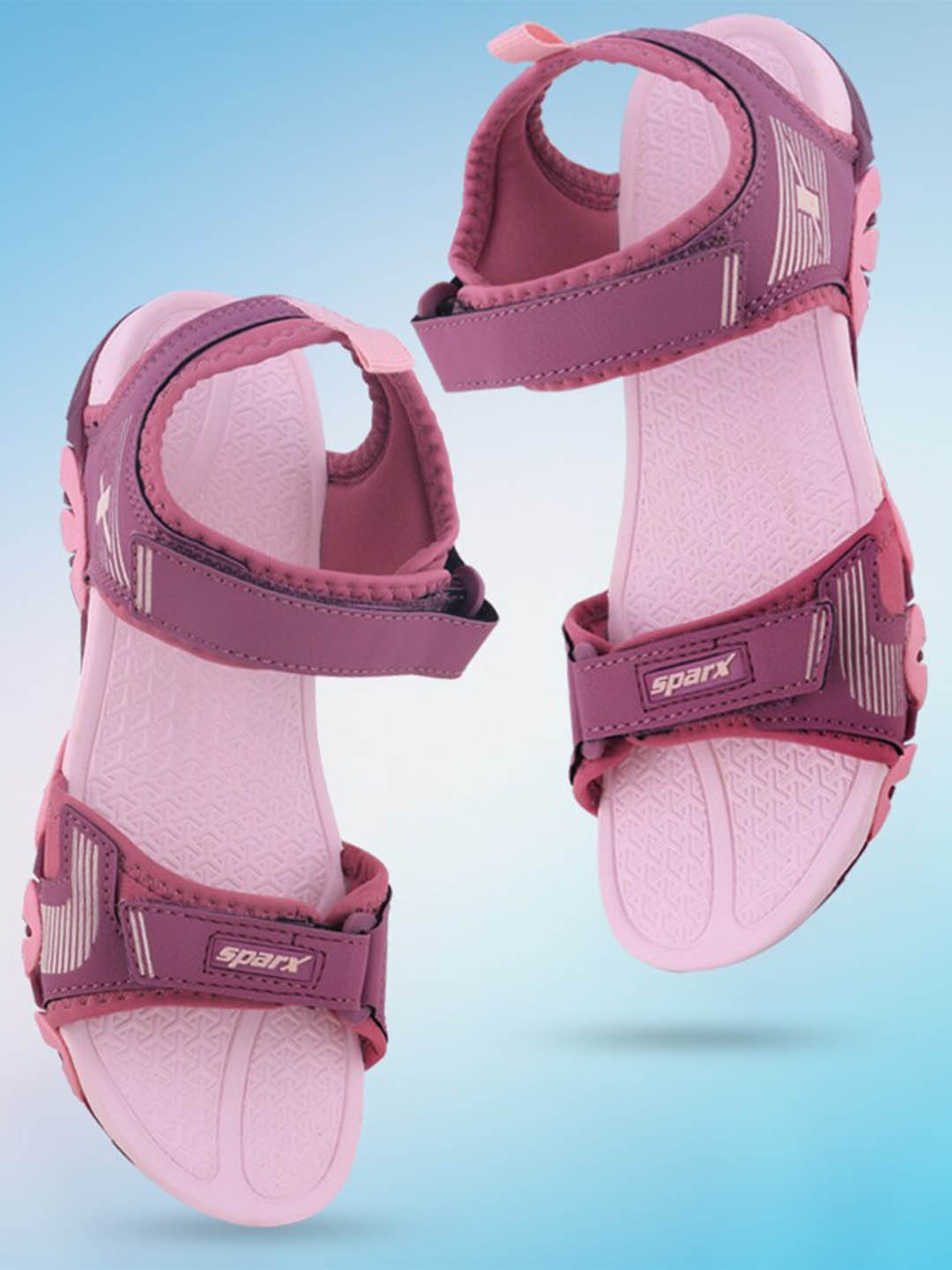 

Sparx Women Brand Logo Detail Sports Sandals, Pink