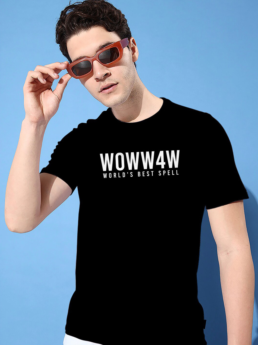 

Harvard Typography Printed Pure Cotton T-shirt, Black