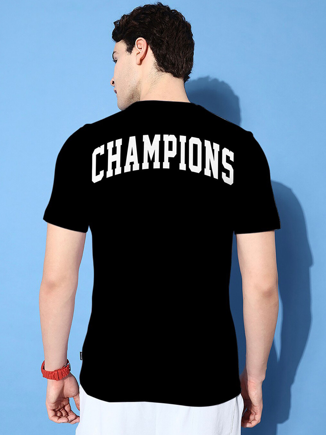 

Harvard Typography Printed Pure Cotton T-shirt, Black
