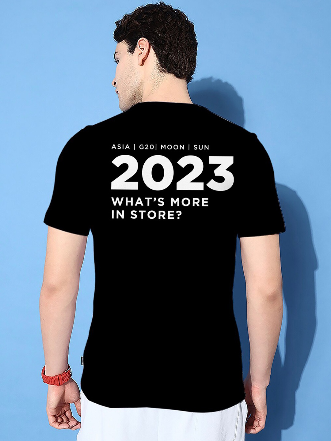 

Harvard Black Typography Printed Casual Pure Cotton T-shirt