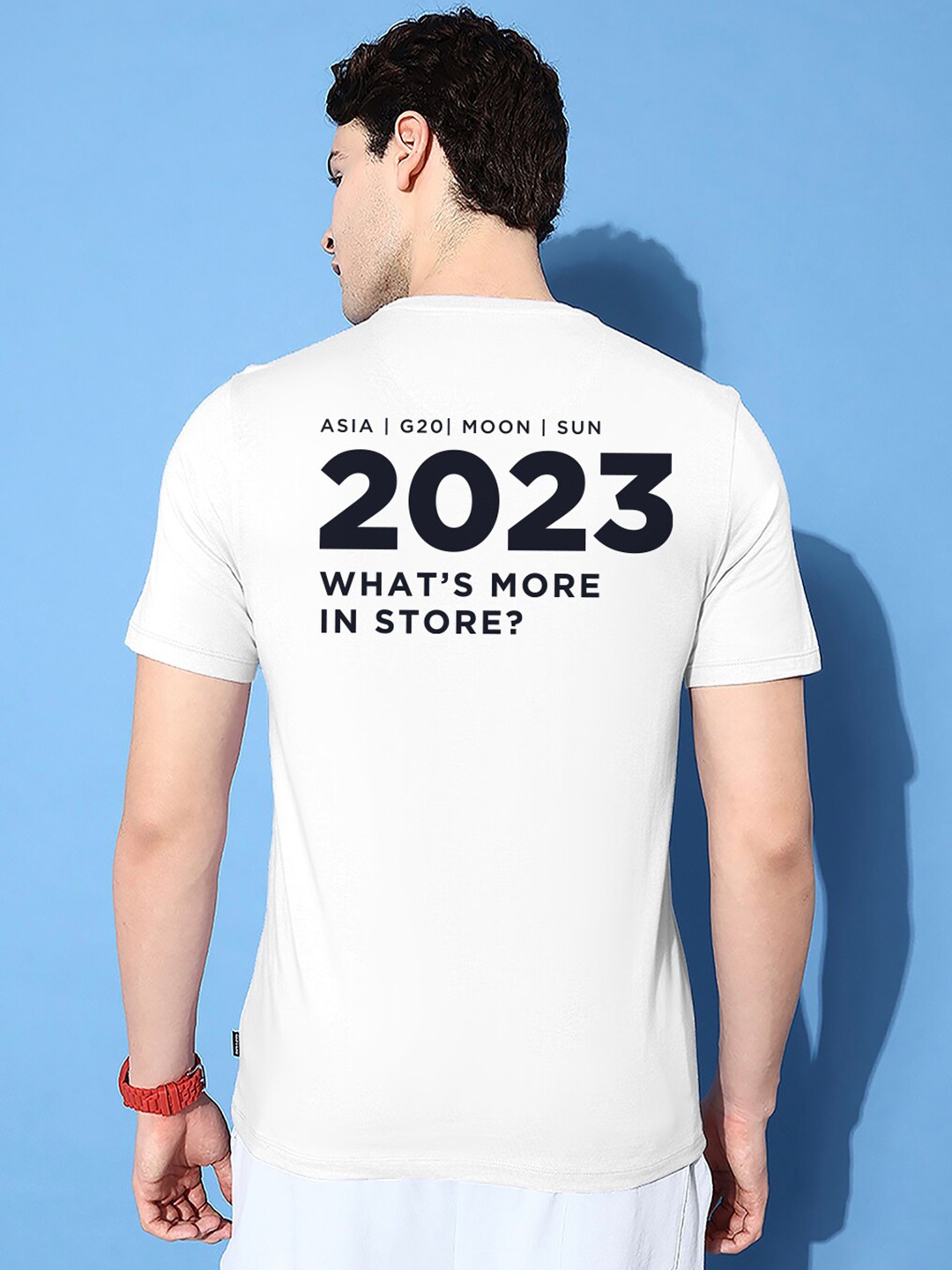 

Harvard Typography Printed Pure Cotton T-Shirt, White