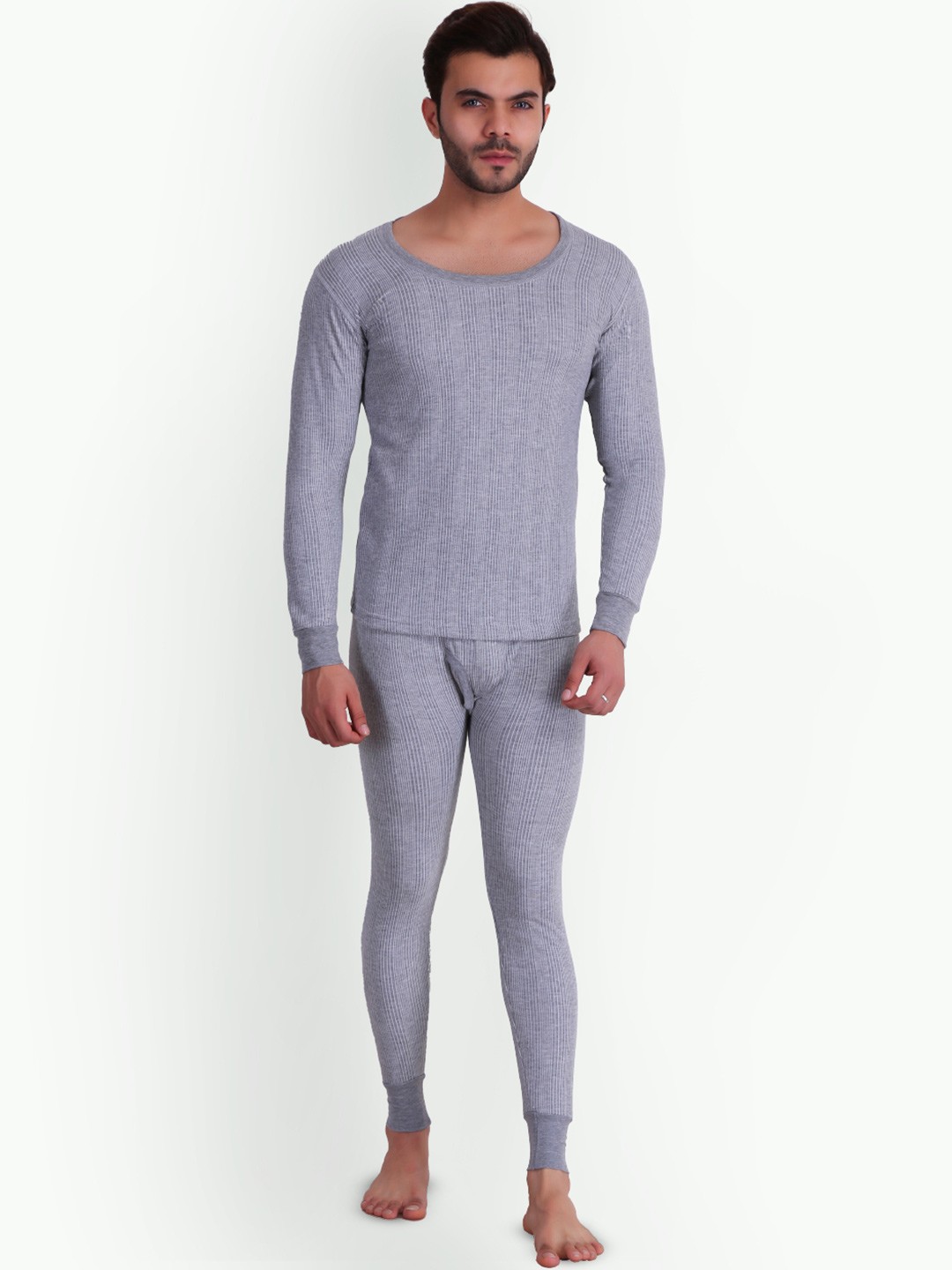 

TT Men Elite Thermal-Set Anthra, Grey melange