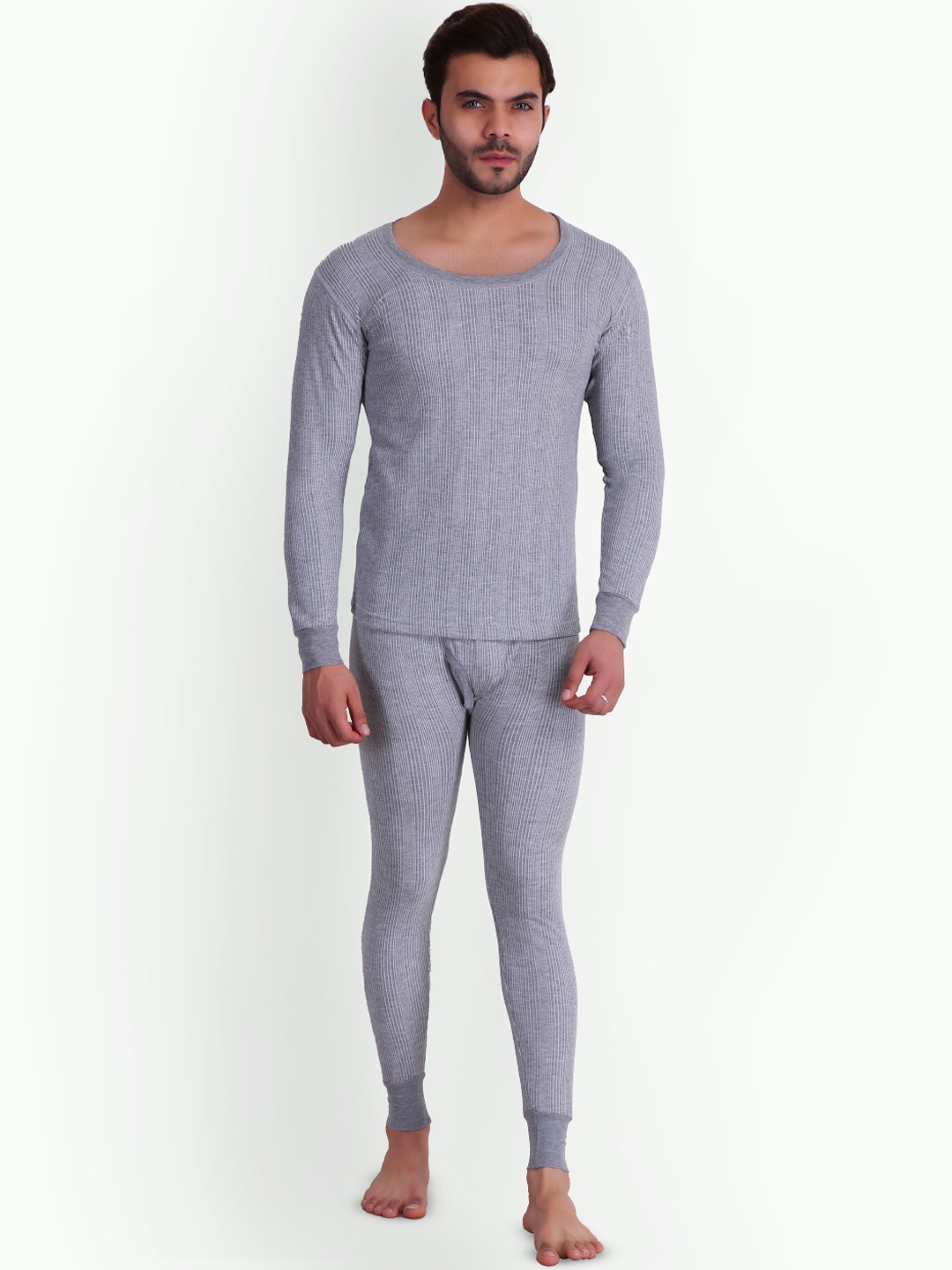 

TT Men Elite Thermal-Set Anthra (Grey), Grey melange