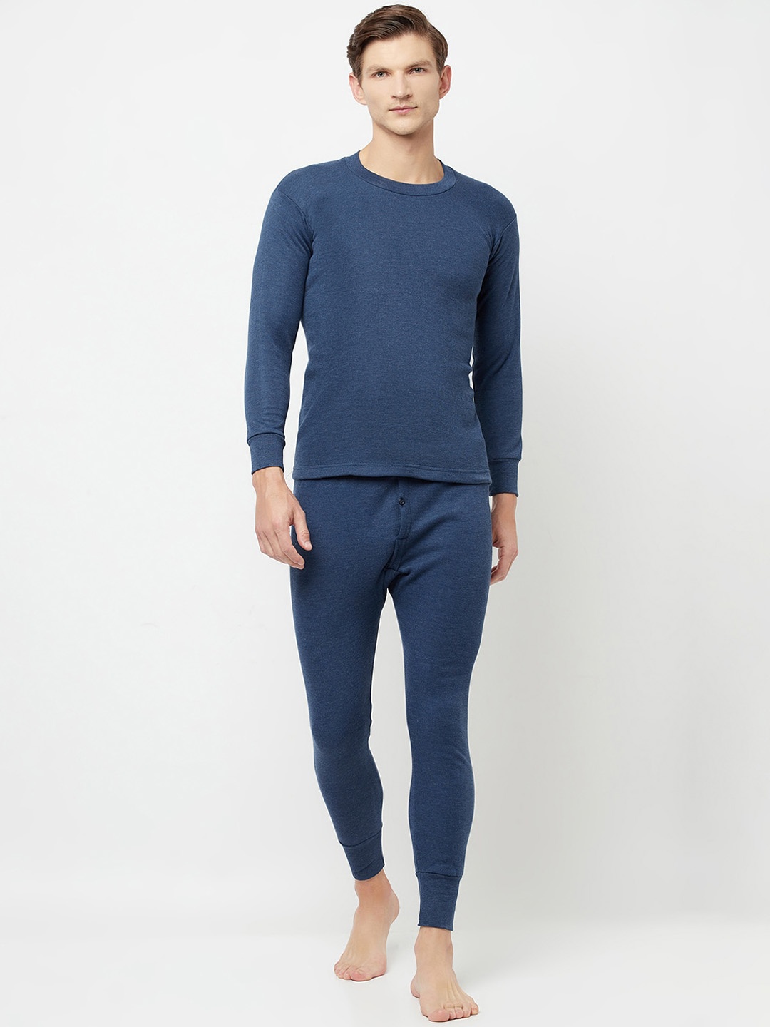 

T.T. Slim Fit Thermal Set, Navy blue