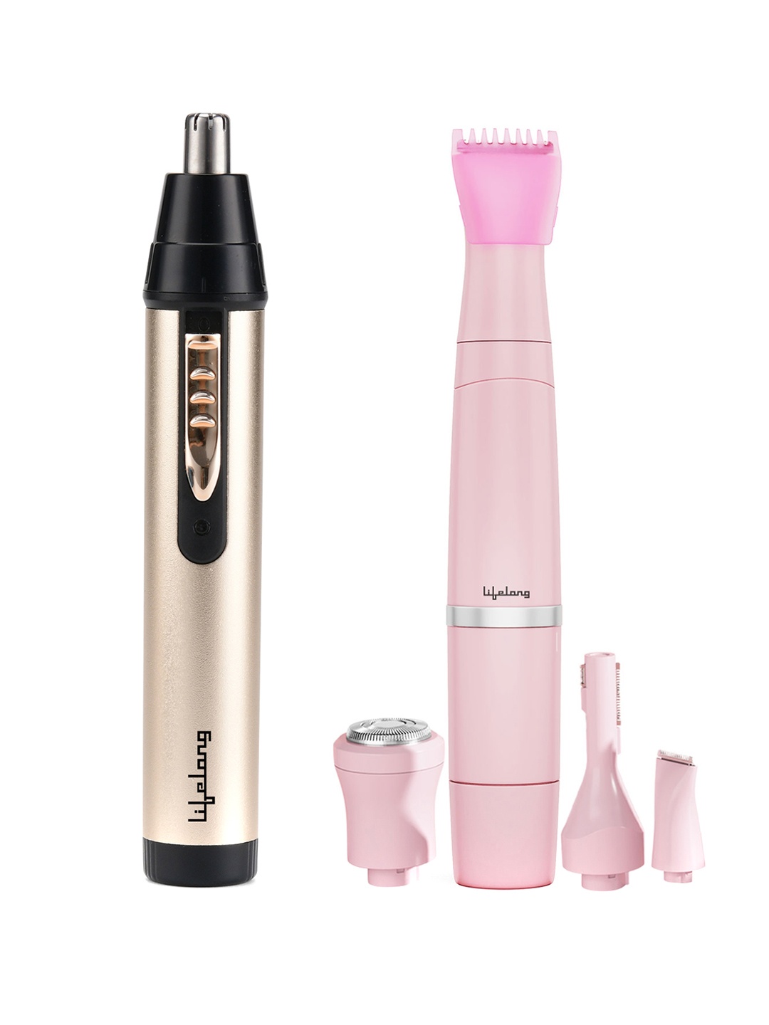 

Lifelong Eyebrow Trimmer & Nose Trimmer Set, Pink