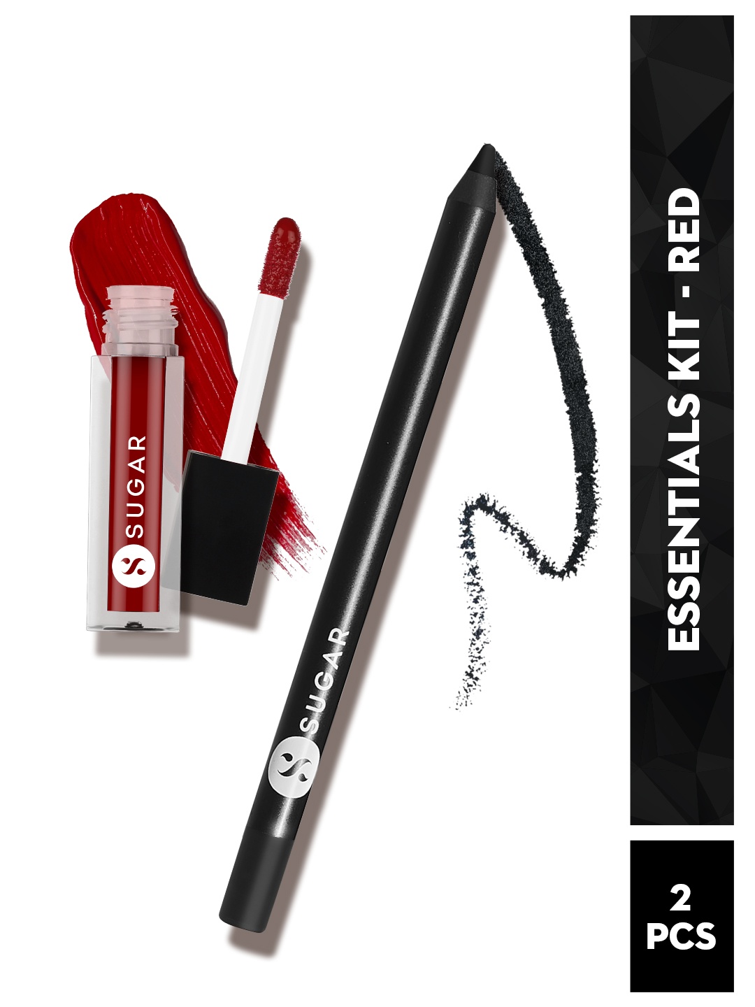 

SUGAR Myntra Exclusive Essentials Kit - Red, Black