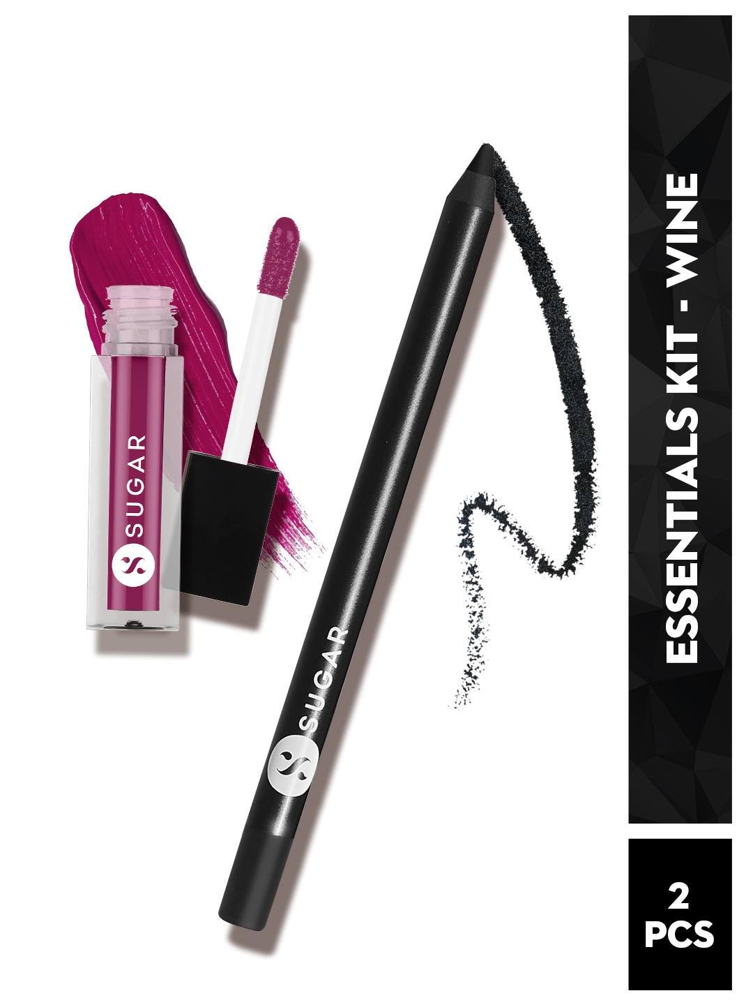 

SUGAR Myntra Exclusive Essentials Kit - Wine, Burgundy