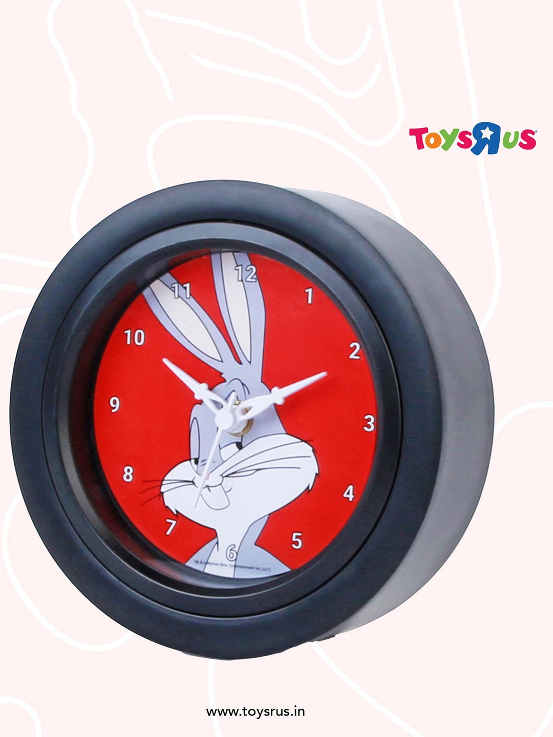 

Epic Stuff Red & Black Looney Tunes Printed Contemporary Table Clock