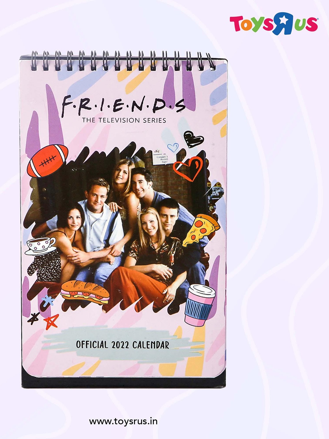 

Epic Stuff Friends TV Series Themed Table Calendar, Purple
