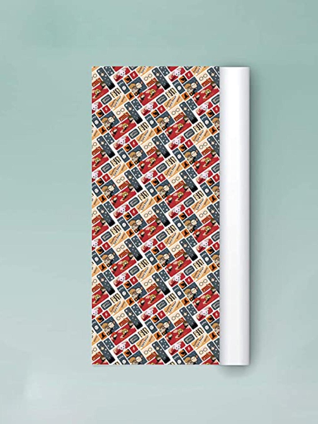 

Epic Stuff Pack of 5 Harry Potter Design Gift Wrap Sheet, Red