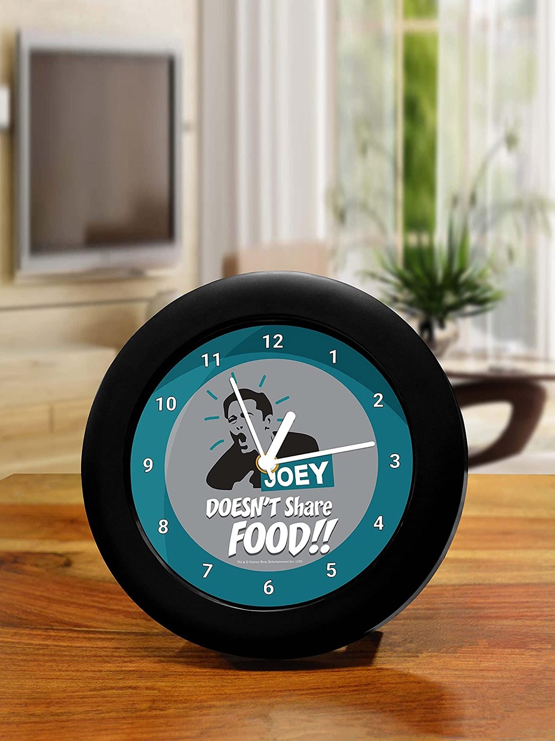 

Epic Stuff Blue Joey Doesn't Share Food Printed Contemporary Table Clock