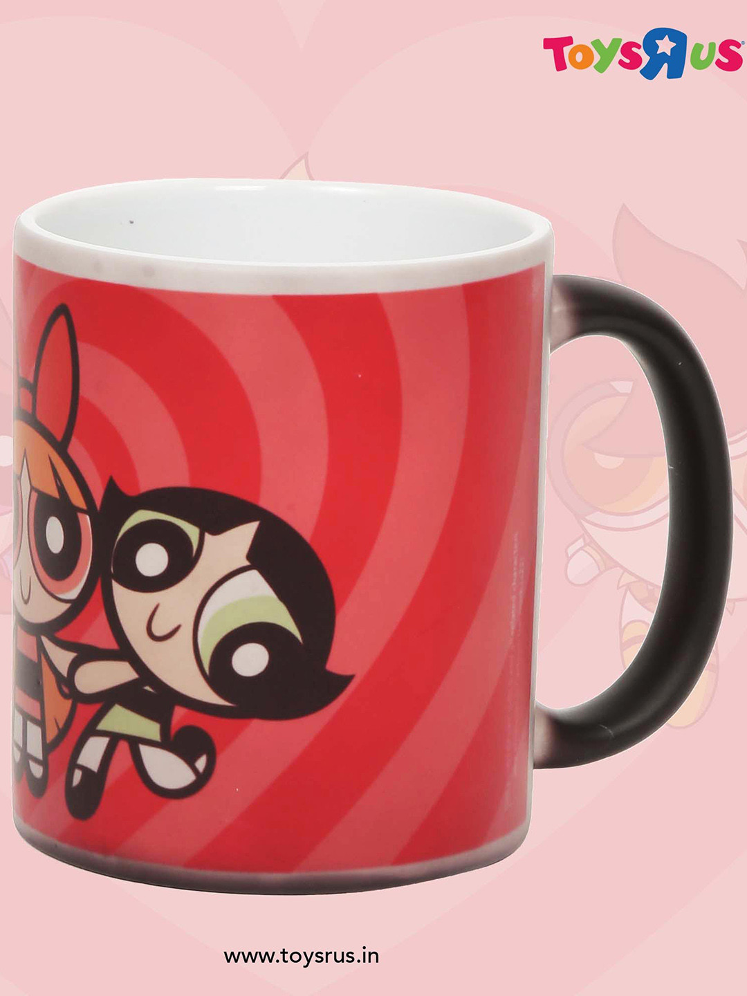 

Epic Stuff Kids Girls The Power Puff Printed Magic Heat Sensitive Coffee Mug, Red