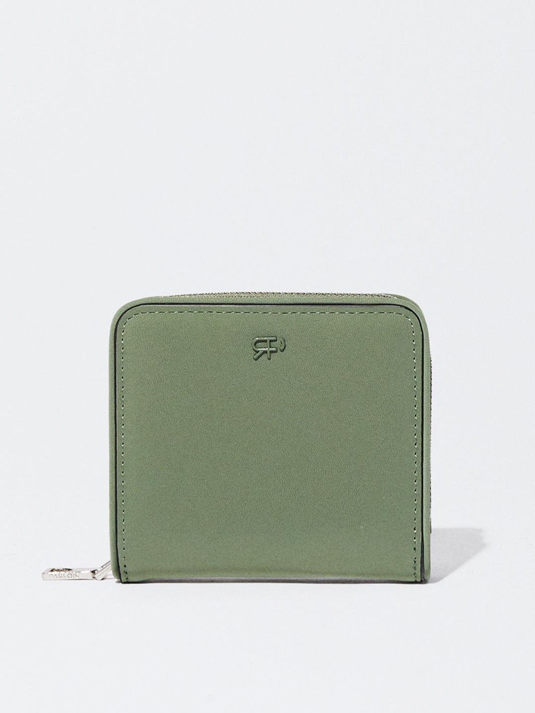 

PARFOIS Women Zip Around Wallet, Khaki