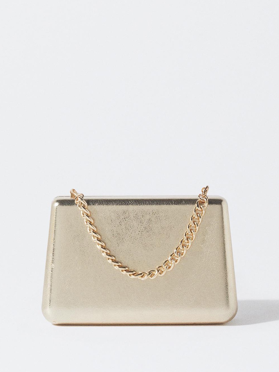 

PARFOIS Party Box Clutch, Gold
