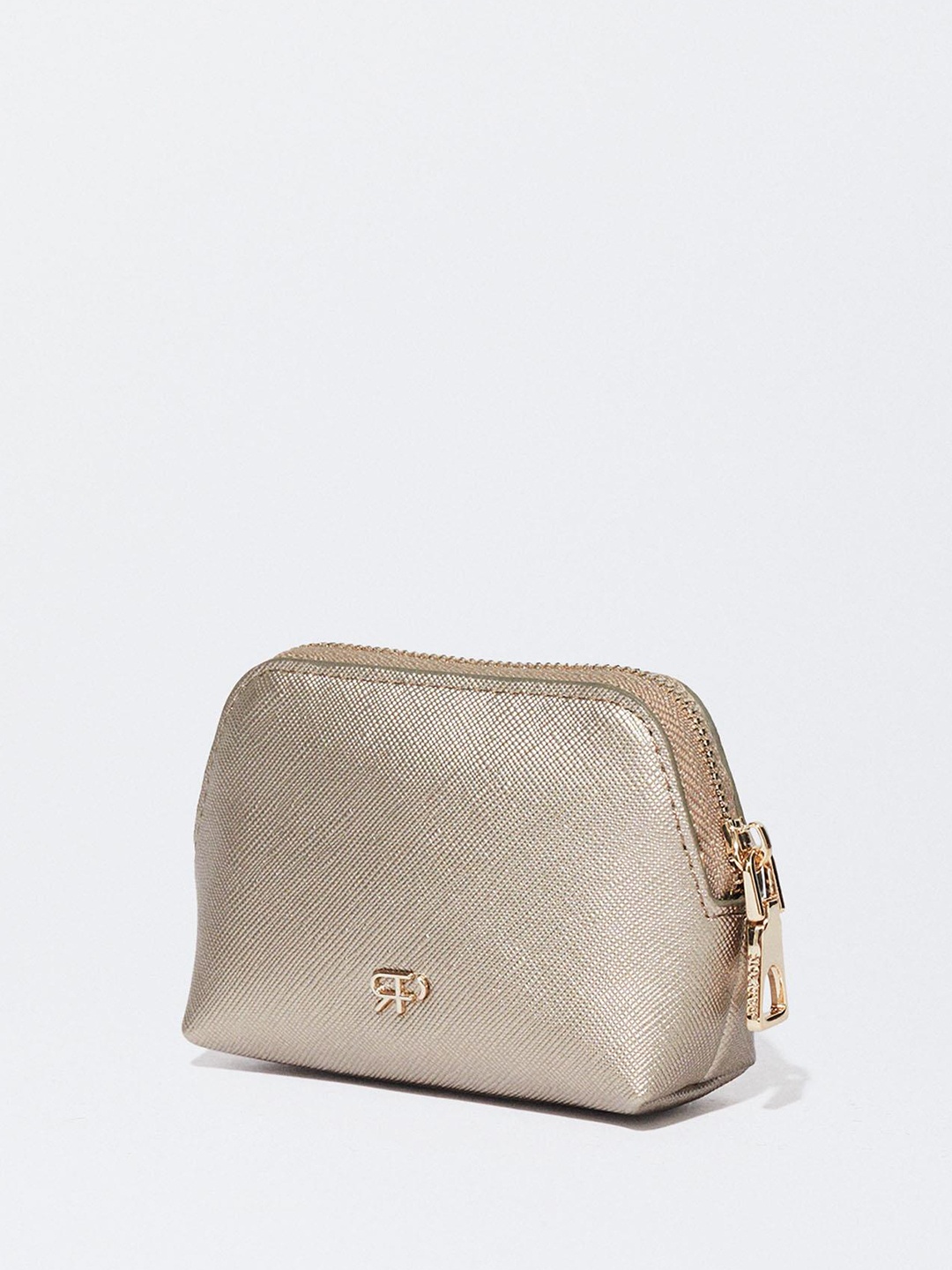 

PARFOIS Women Textured Coin Purse, Gold