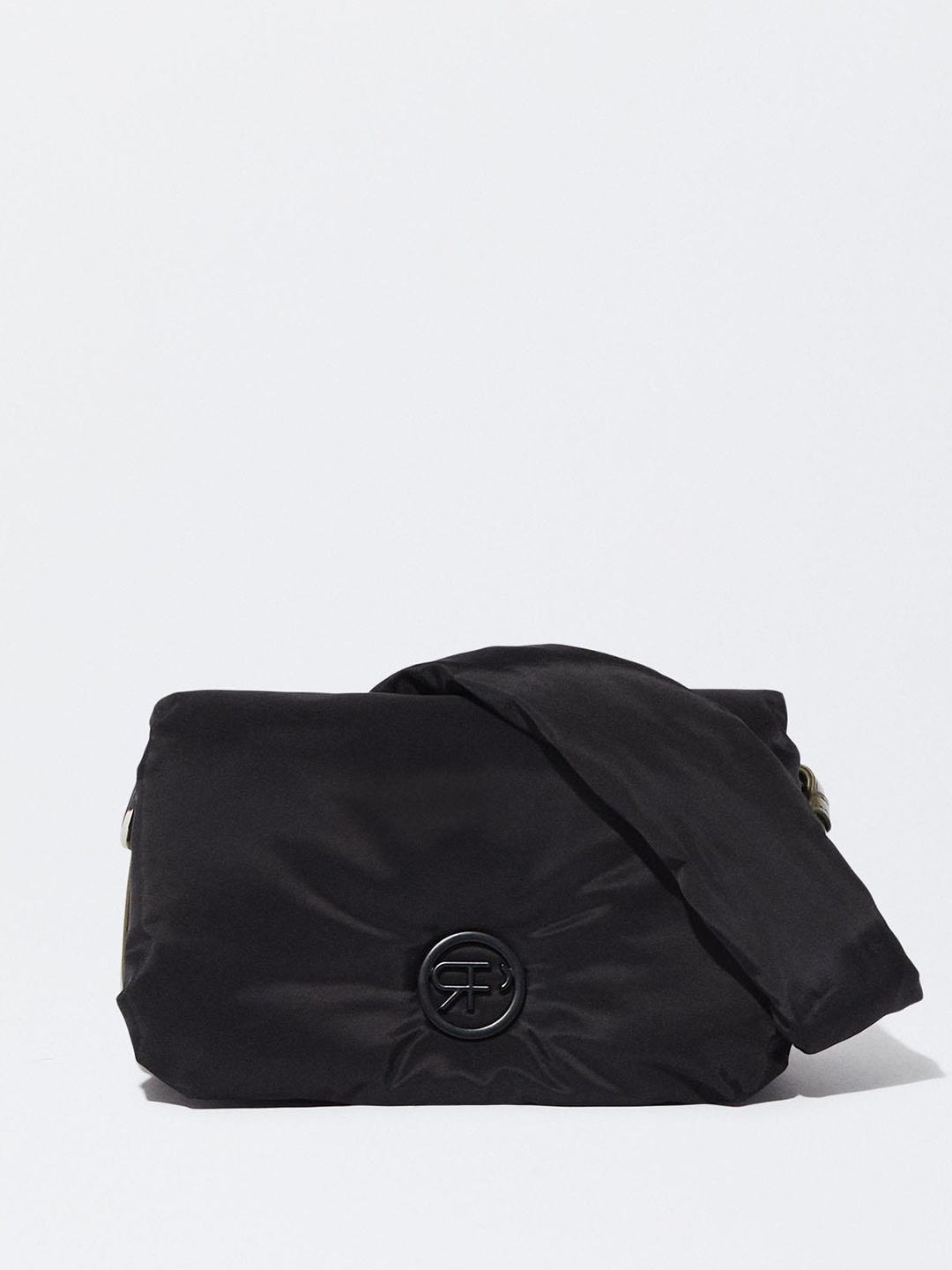 

PARFOIS Women Structured Shoulder Bag, Black