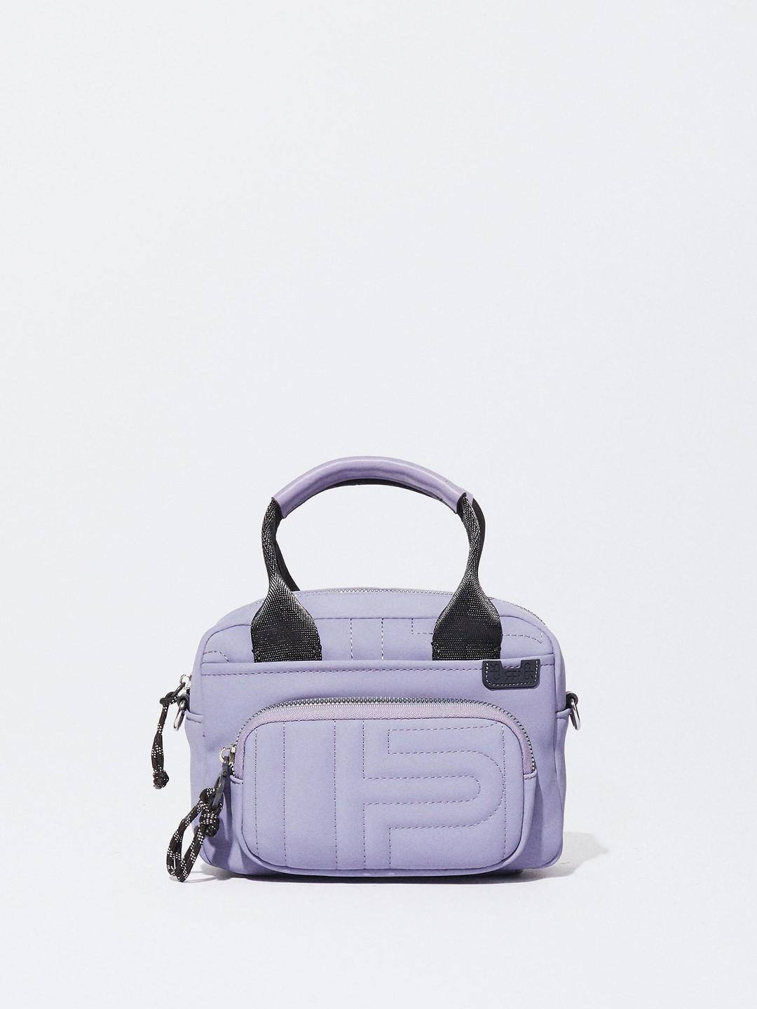 

PARFOIS Structured Handheld Bag, Lavender