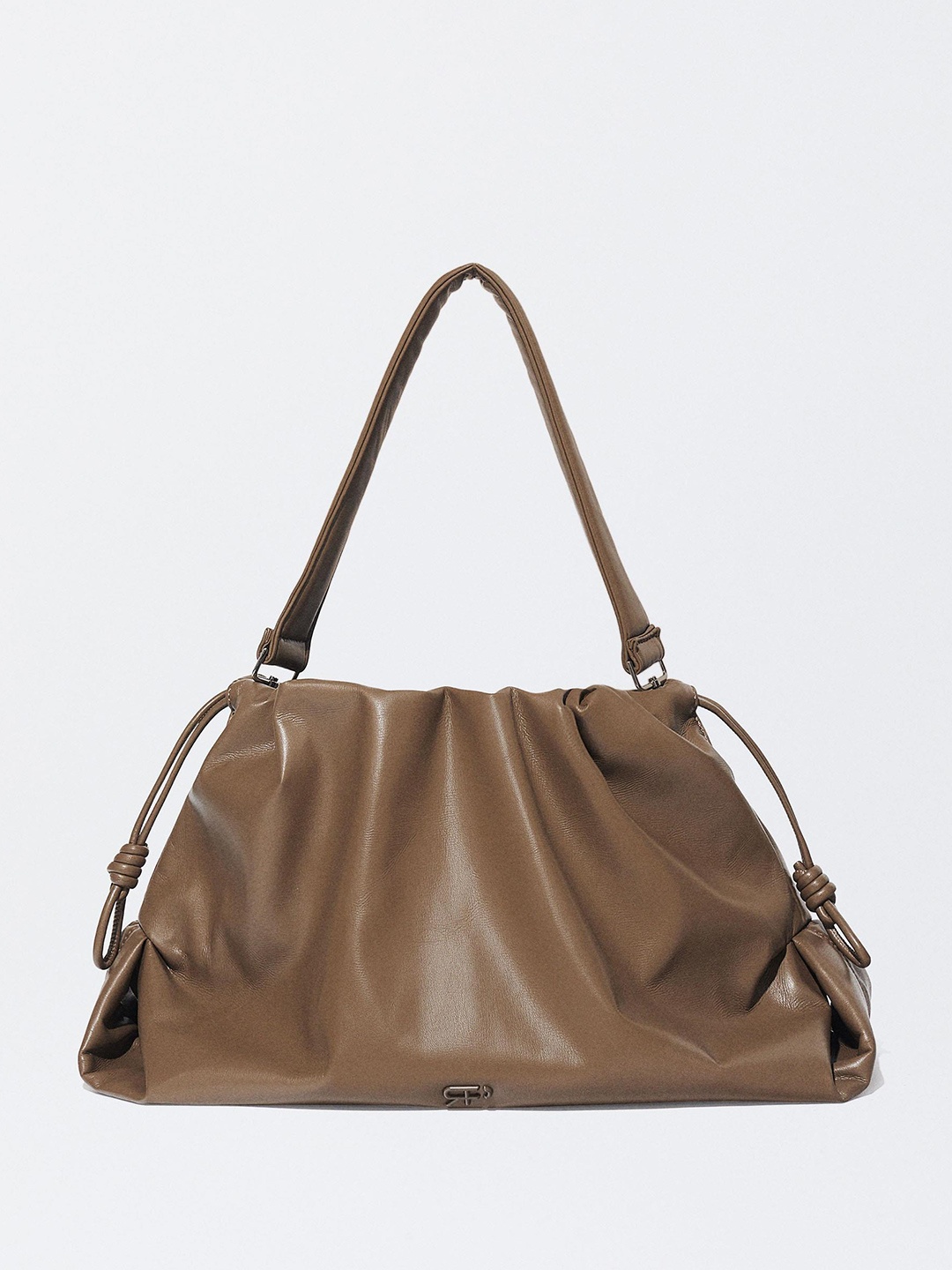 

PARFOIS Structured Shoulder Bag, Brown