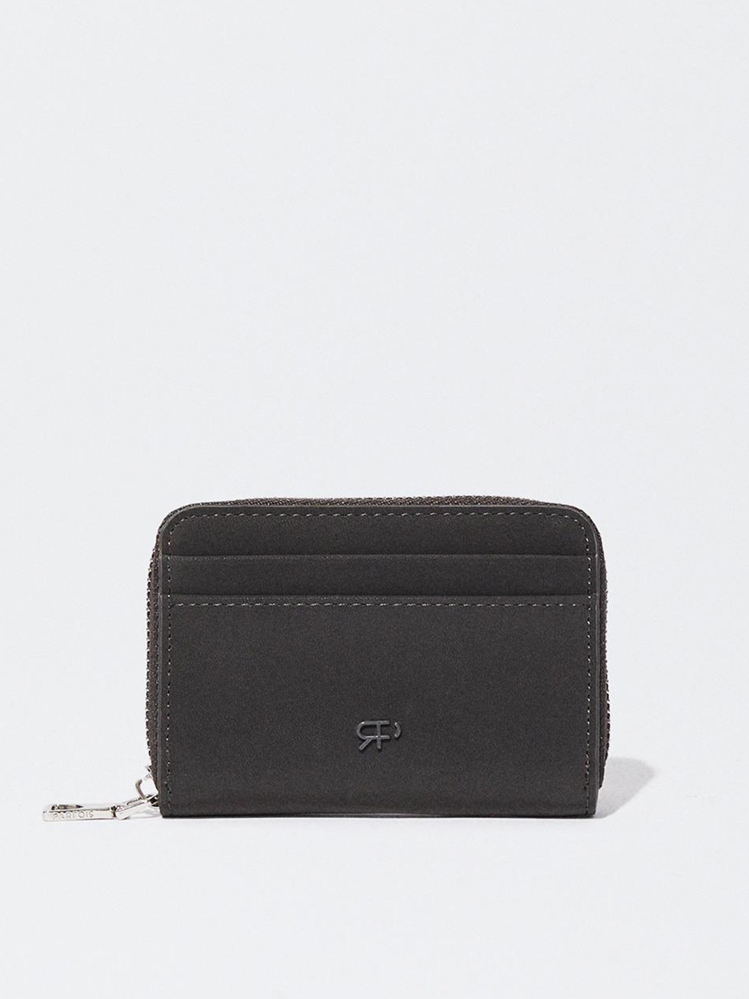 

PARFOIS Women Zip Around Wallet, Black